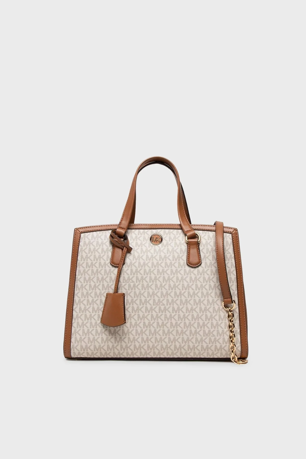 Michael Kors Logolu 30F2G7CS2B Bayan Çanta 30F2G7CS2B VANILLA EKRU - 1