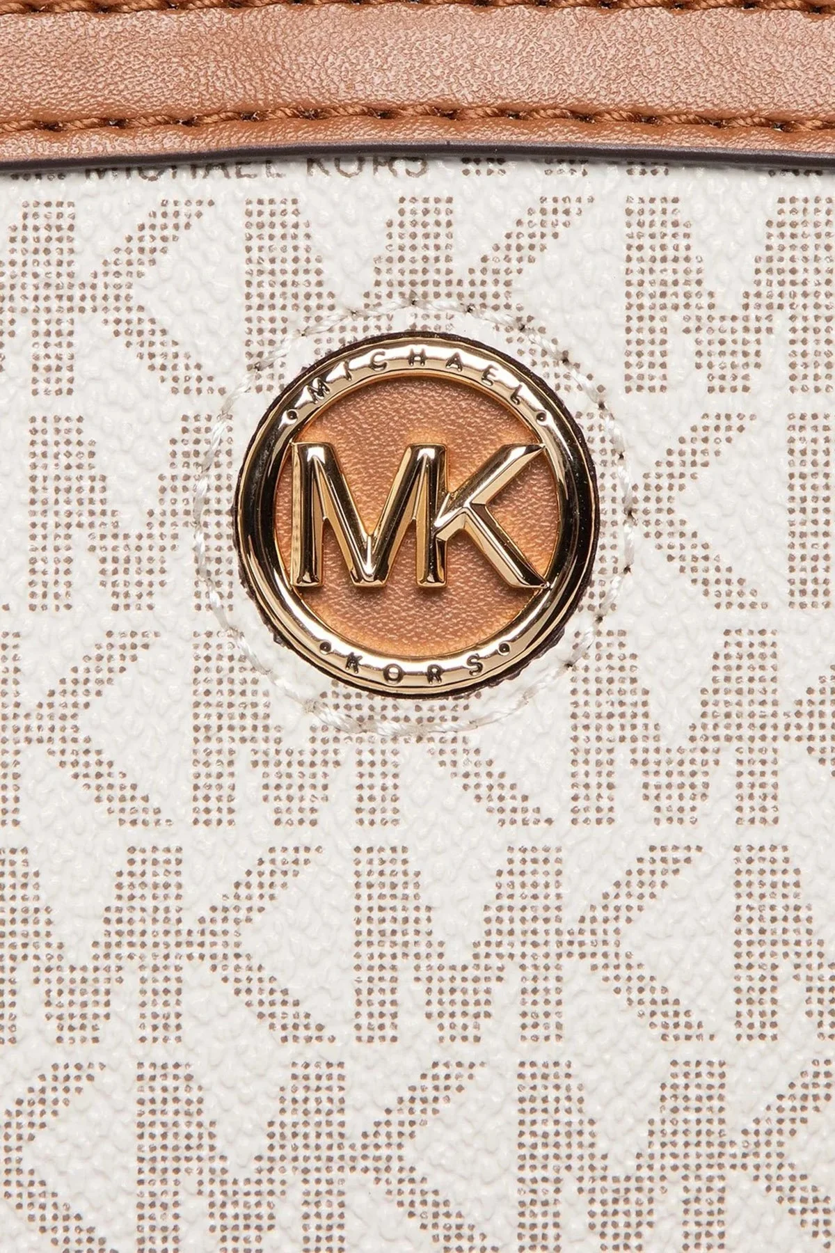 Michael Kors Logolu 30F2G7CS2B Bayan Çanta 30F2G7CS2B VANILLA EKRU - 6