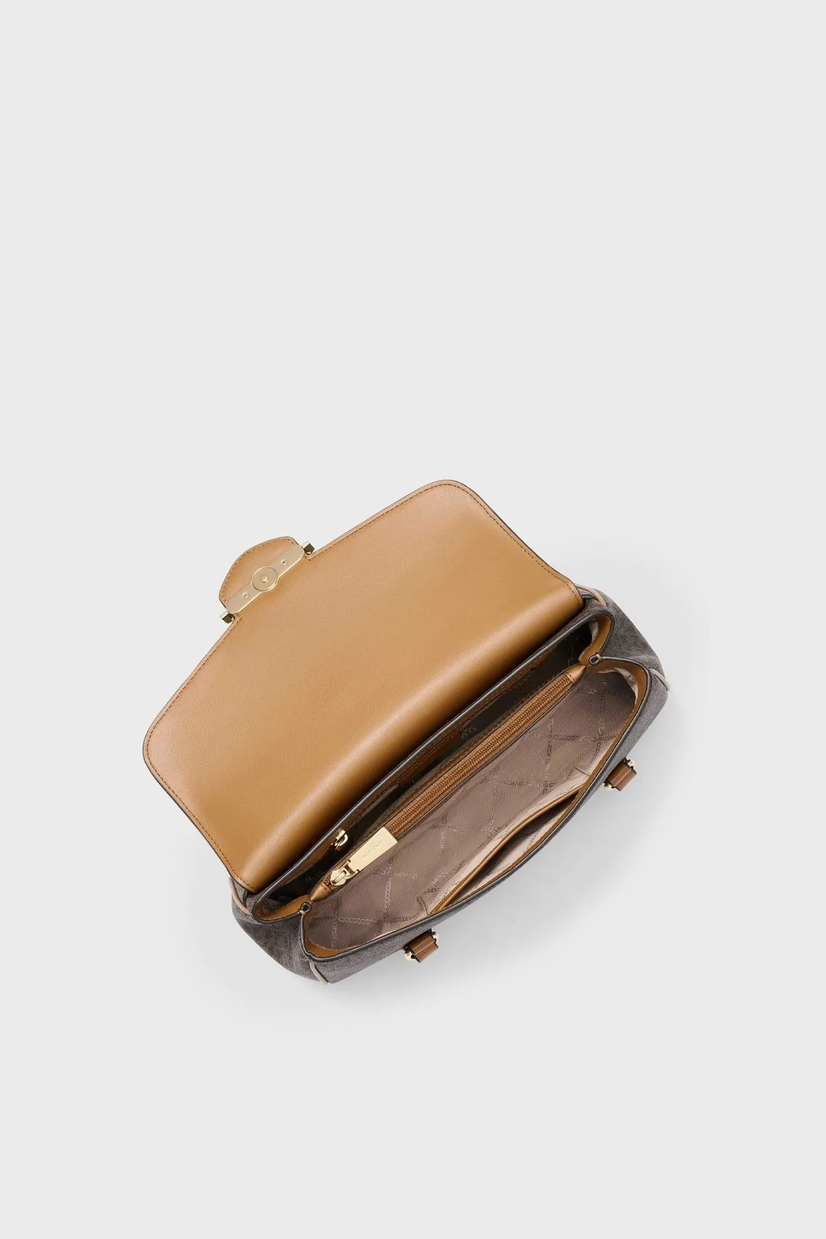 Michael Kors Logolu 30F3G6FE2B252 Bayan Çanta 30F3G6FE2B 252 KAHVE - 5