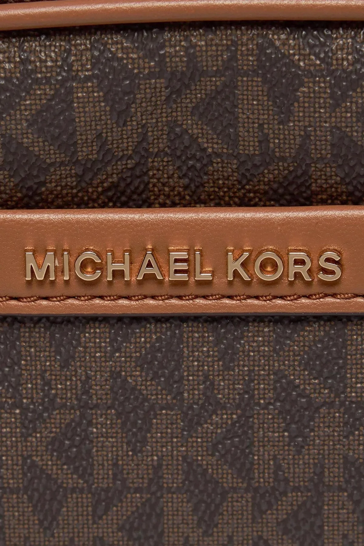 Michael Kors Logolu 30S4G8XB2B252 Bayan Sırt Çantası 30S4G8XB2B 252 KAHVE - 5