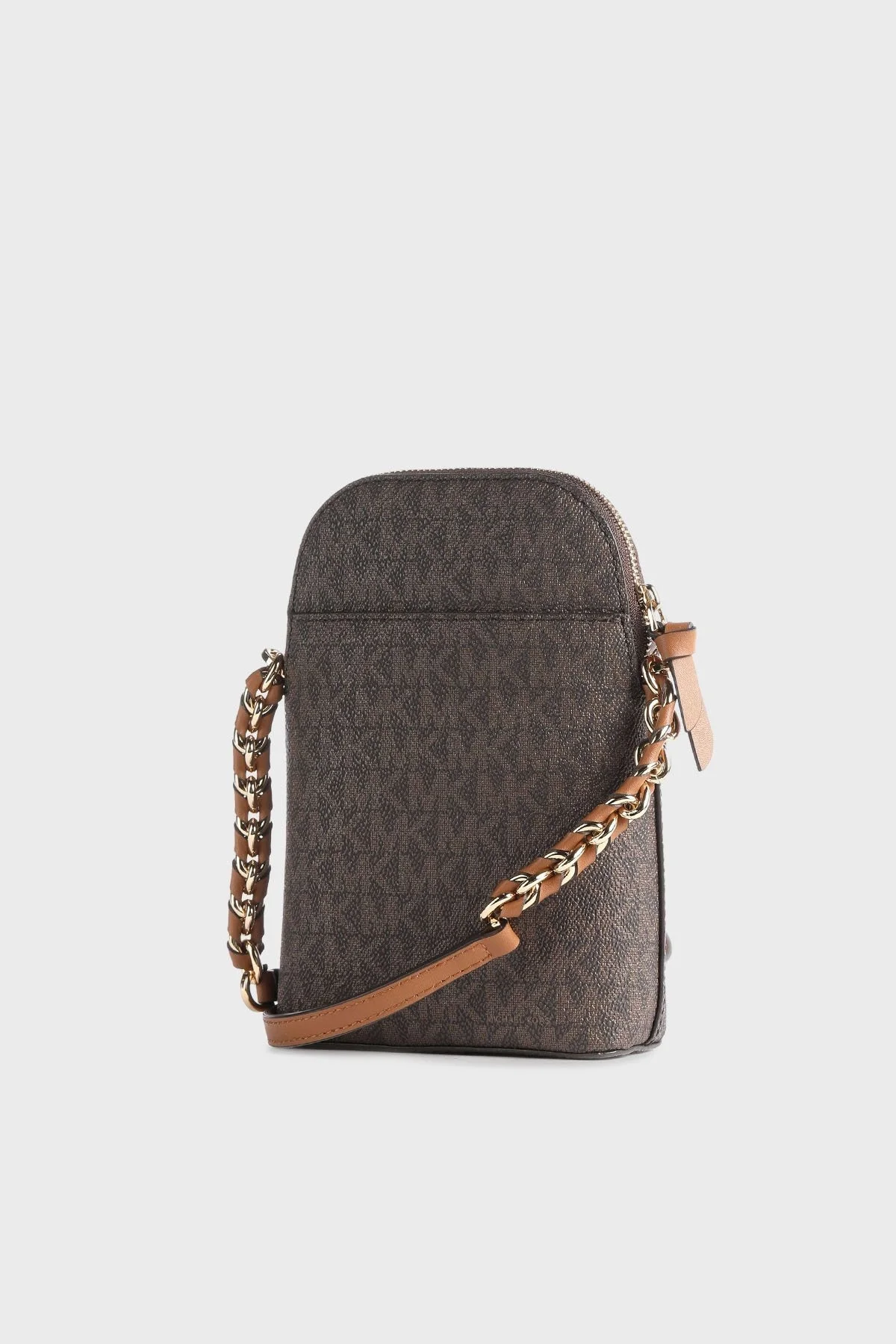 Michael Kors Logolu 32T0GT9C1B252 Bayan Telefon Çantası 32T0GT9C1B 252 KAHVE - 2
