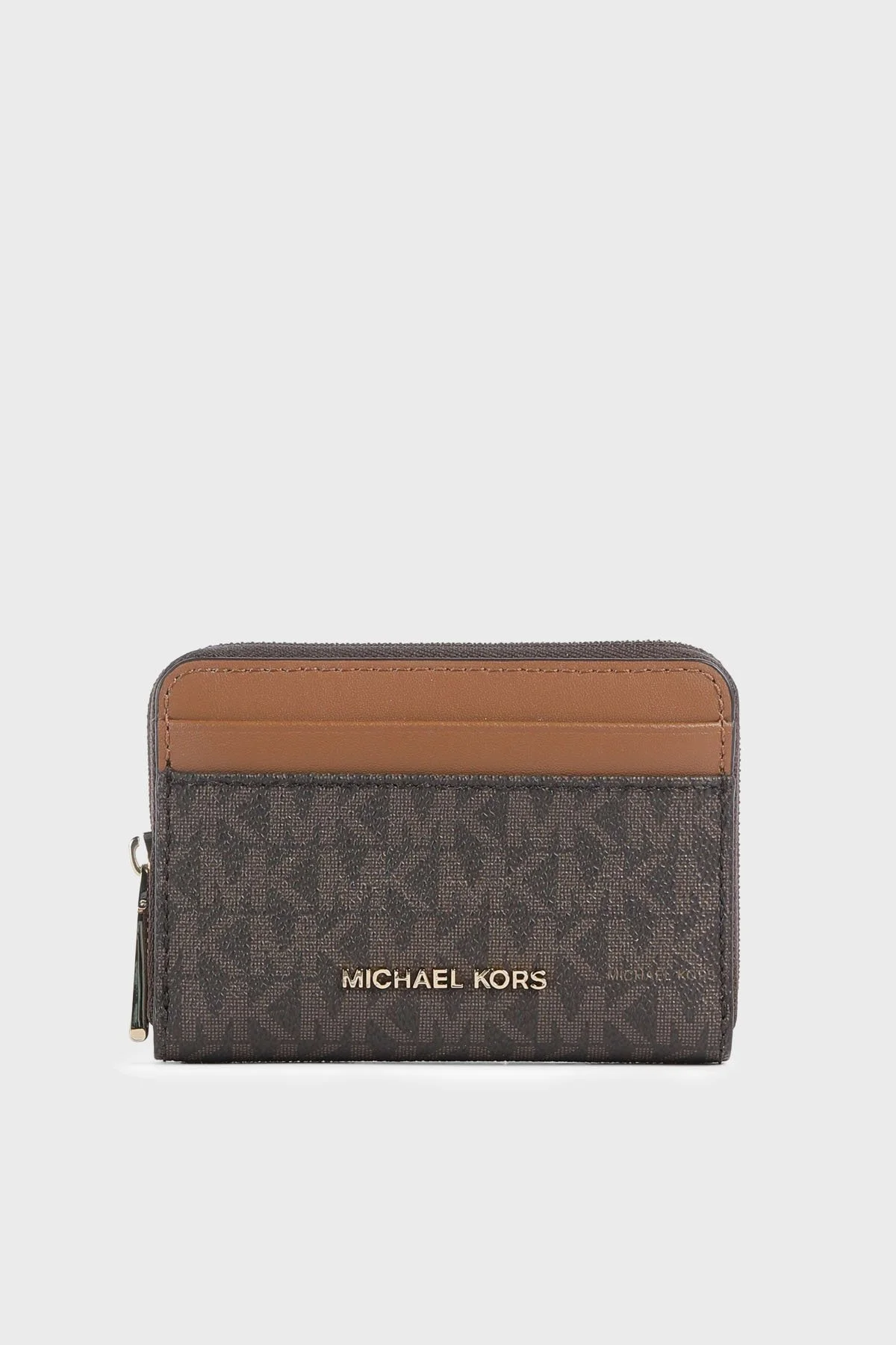 Michael Kors Logolu 32T4GJ6Z5B252 Kadın Cüzdan 32T4GJ6Z5B 252 KAHVE - 1