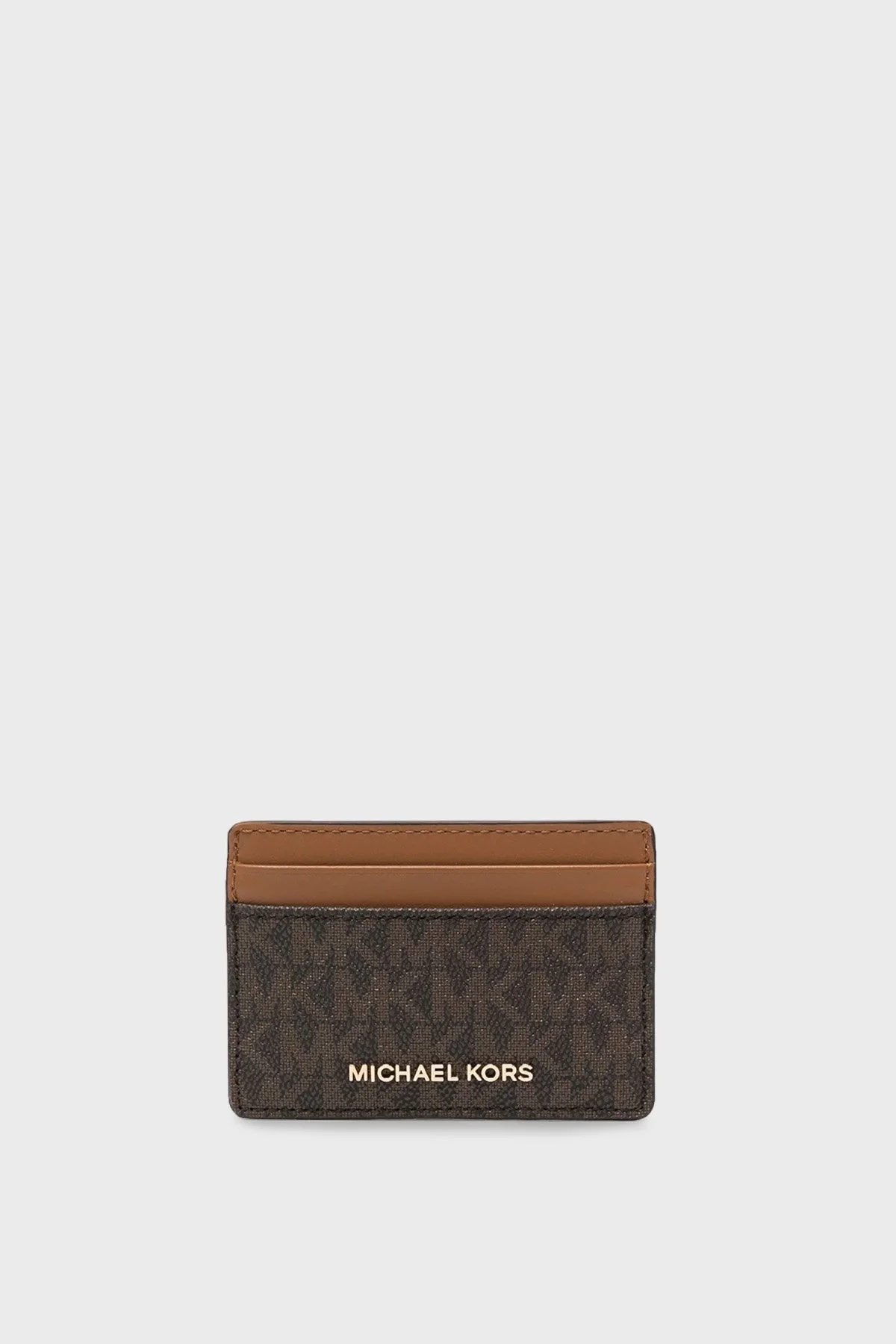 Michael Kors Logolu 34F1GJ6D0B Bayan Kartlık 34F1GJ6D0B BROWN KAHVE - 1