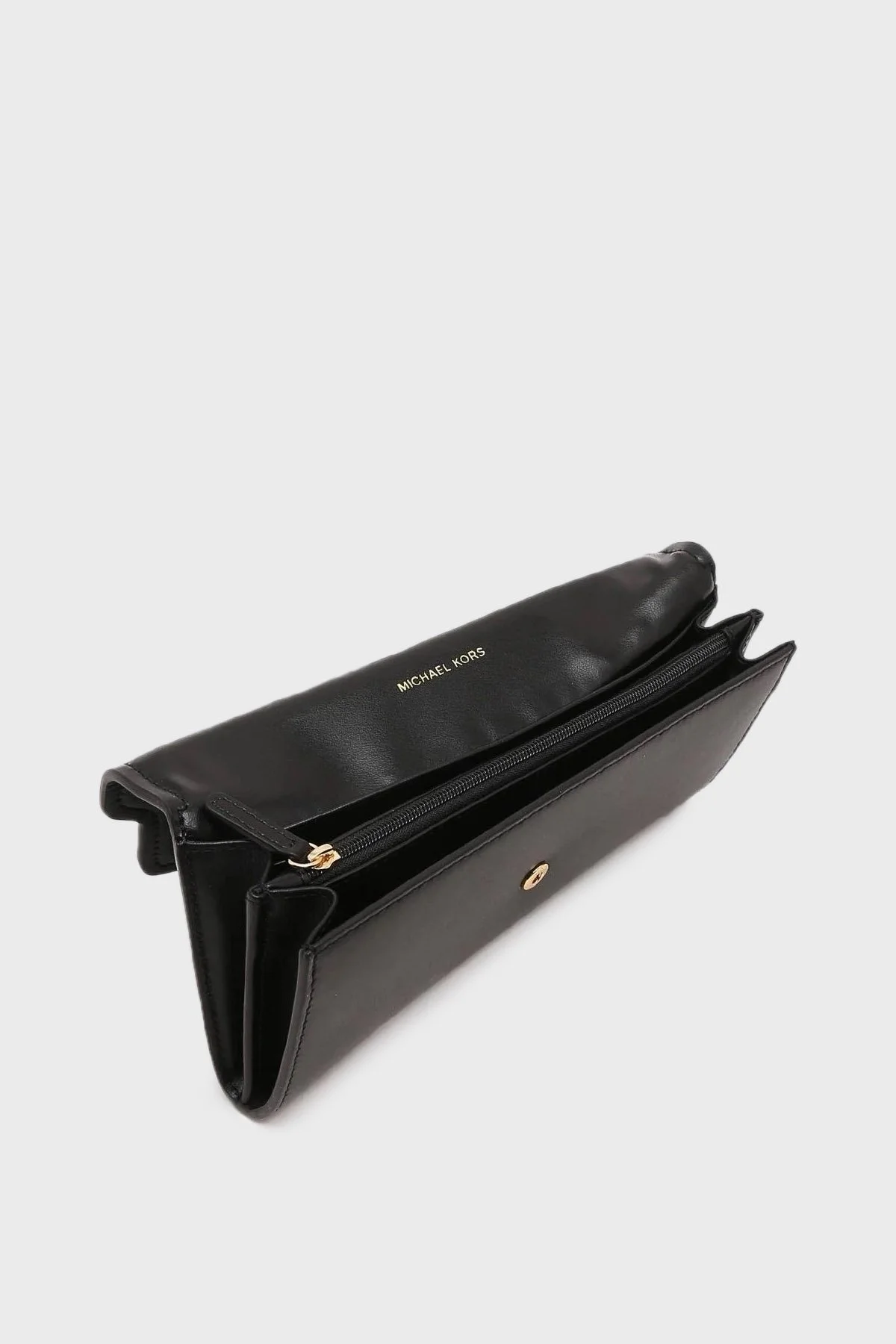 Michael Kors Logolu 34R3G9HE7L001 Bayan Cüzdan 34R3G9HE7L 001 SİYAH - 5