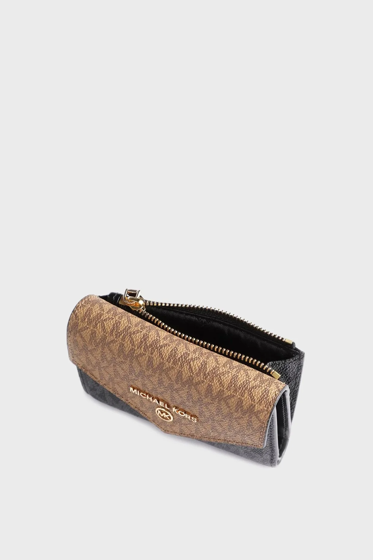 Michael Kors Logolu 34S1GT9E6B Bayan Cüzdan 34S1GT9E6B HUSK MULTI KAHVE - 2