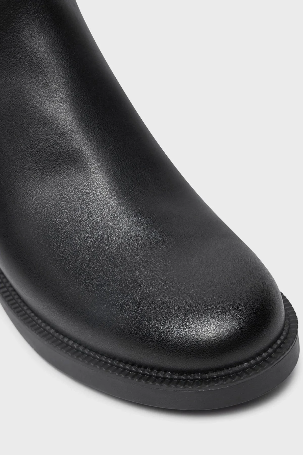 Michael Kors Logolu 40F4HZMEFL007 Bayan Bot 40F4HZMEFL 007 SİYAH-KAHVE - 5