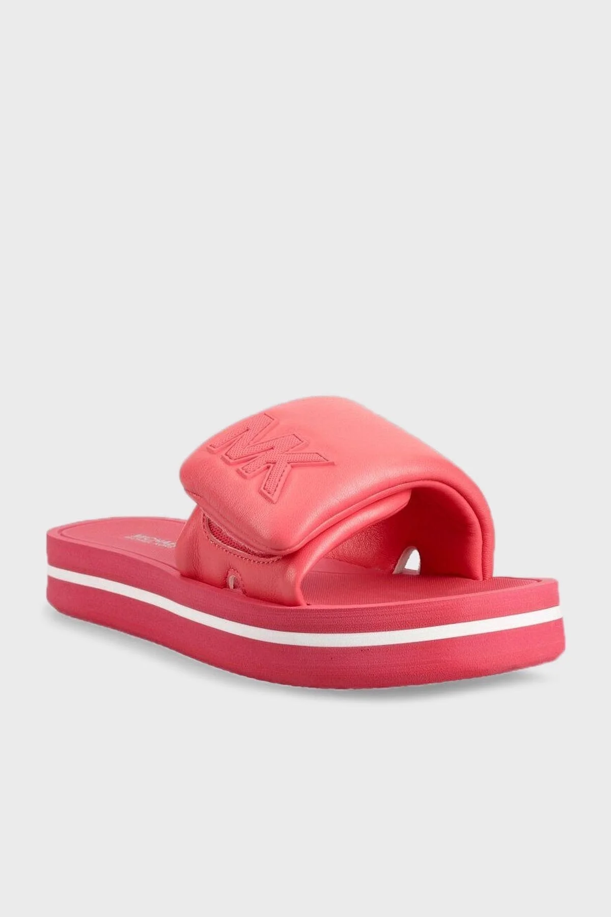 Michael Kors Logolu 40S3MKFA1L615 Bayan Terlik 40S3MKFA1L 615 FUŞYA - 3