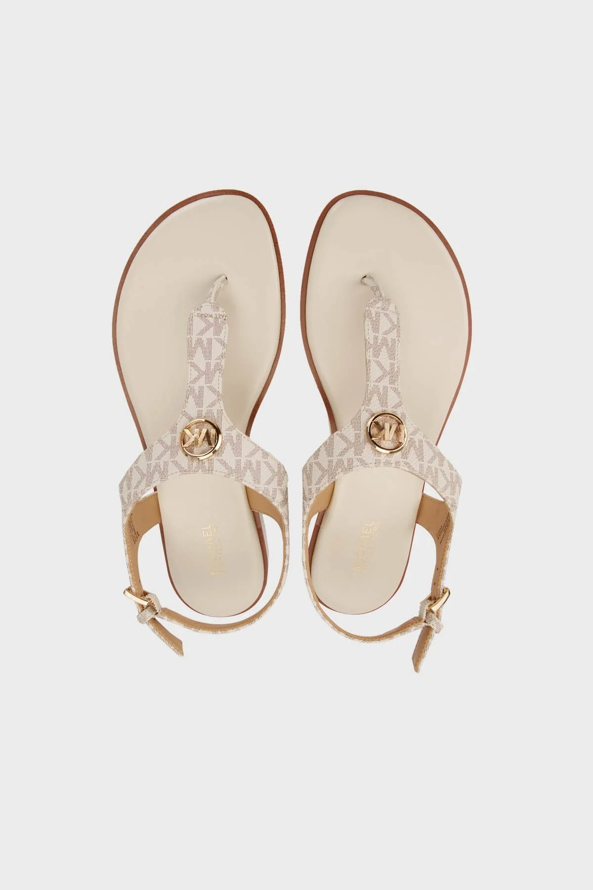 Michael Kors Logolu 49S0JUFA1B150 Bayan Sandalet 49S0JUFA1B 150 EKRU - 10