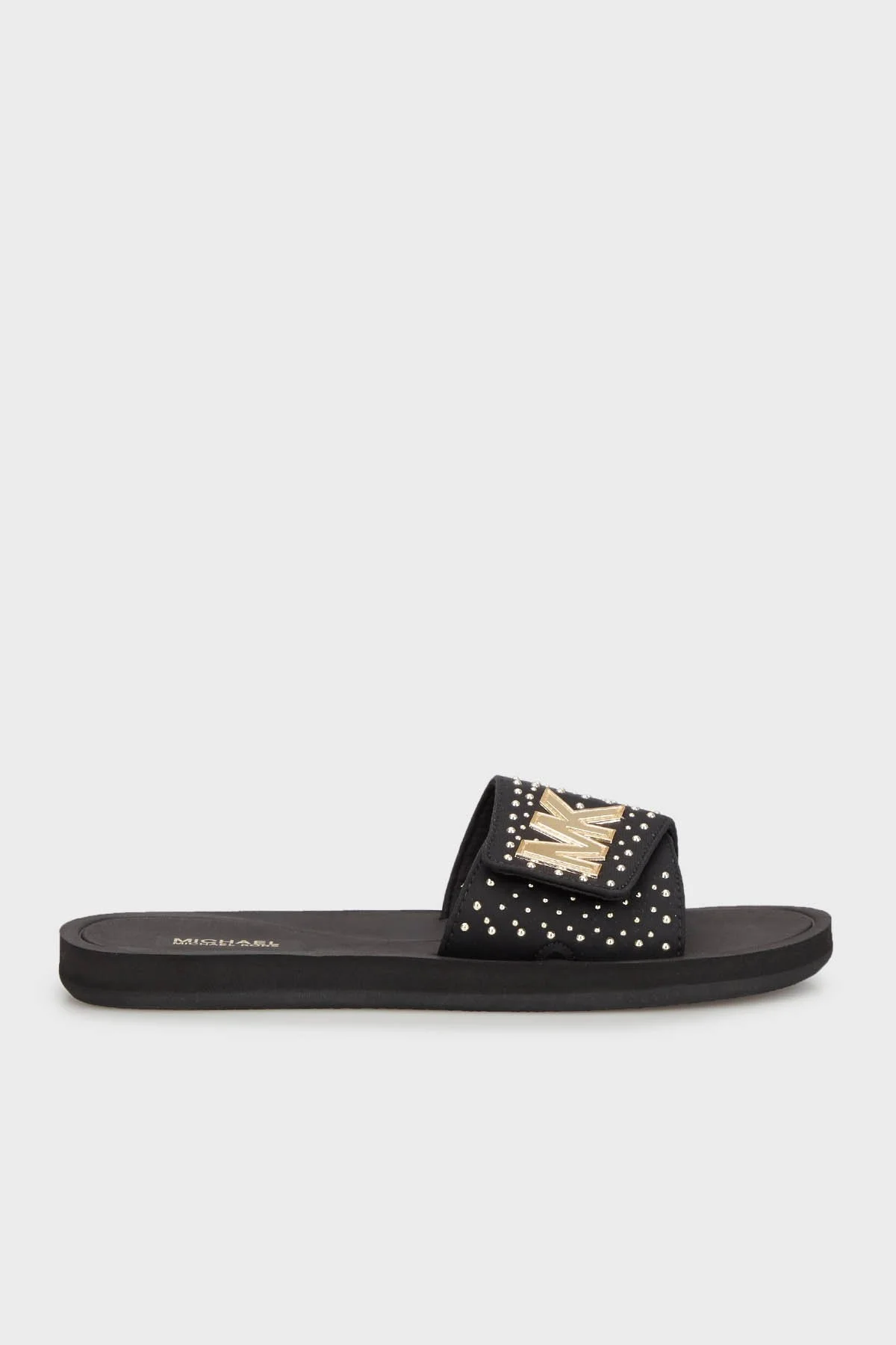 Michael Kors Logolu 49S9PLFA4D001 Bayan Terlik 49S9PLFA4D 001 SİYAH - 1