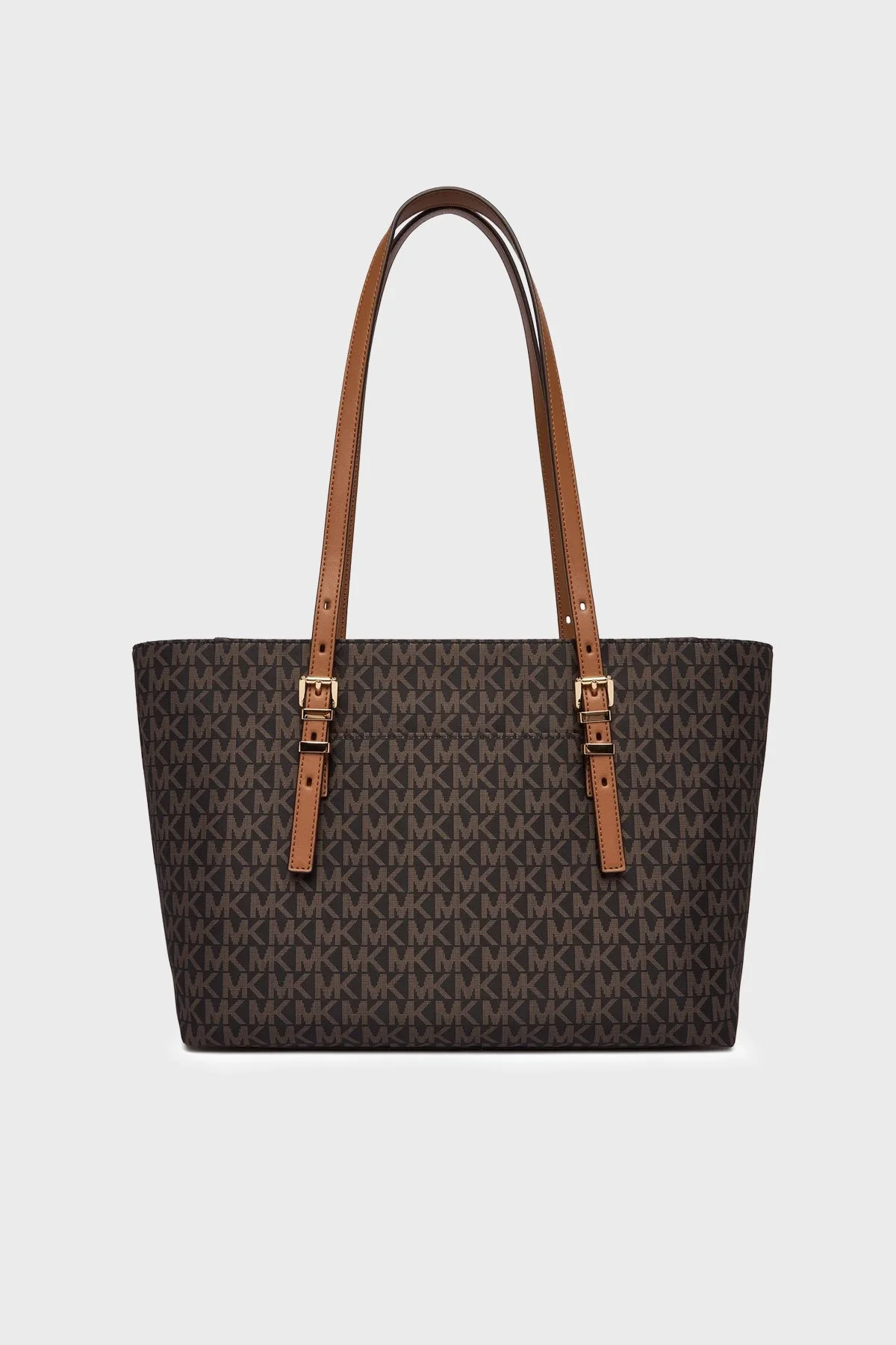 Michael Kors Logolu Ayarlanabilir Askılı 30R6GQNT2C252 Bayan Çanta 30R6GQNT2C 252 KAHVE - 3