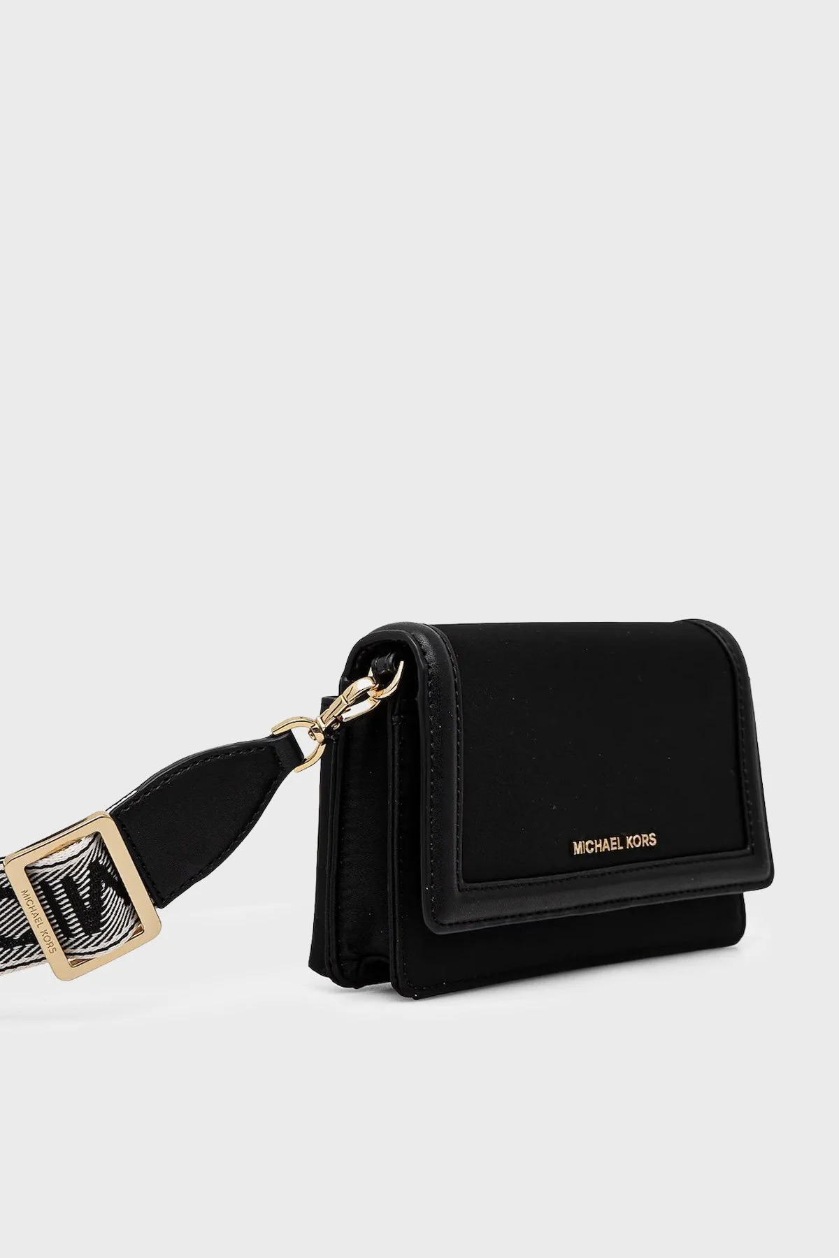 Michael Kors Logolu Ayarlanabilir Askılı 32F3GJ6C1I001 Bayan Çanta 32F3GJ6C1I 001 SİYAH - 3