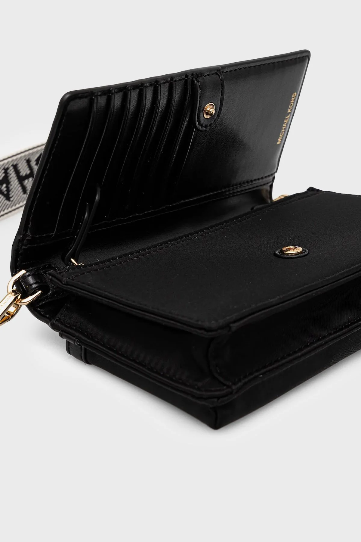 Michael Kors Logolu Ayarlanabilir Askılı 32F3GJ6C1I001 Bayan Çanta 32F3GJ6C1I 001 SİYAH - 4