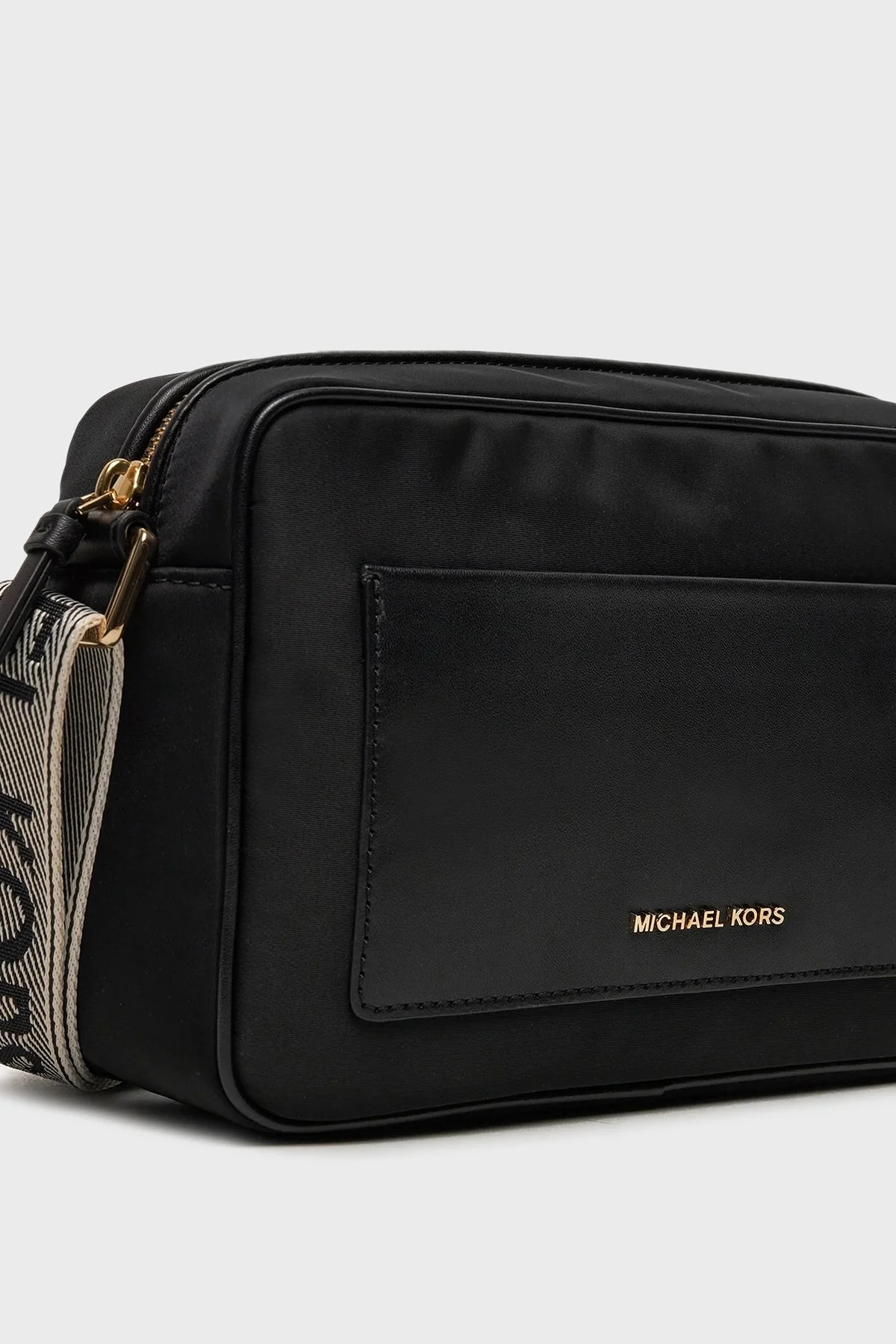 Michael Kors Logolu Ayarlanabilir Askılı 32F3GJ6C7I001 Bayan Çanta 32F3GJ6C7I 001 SİYAH - 12