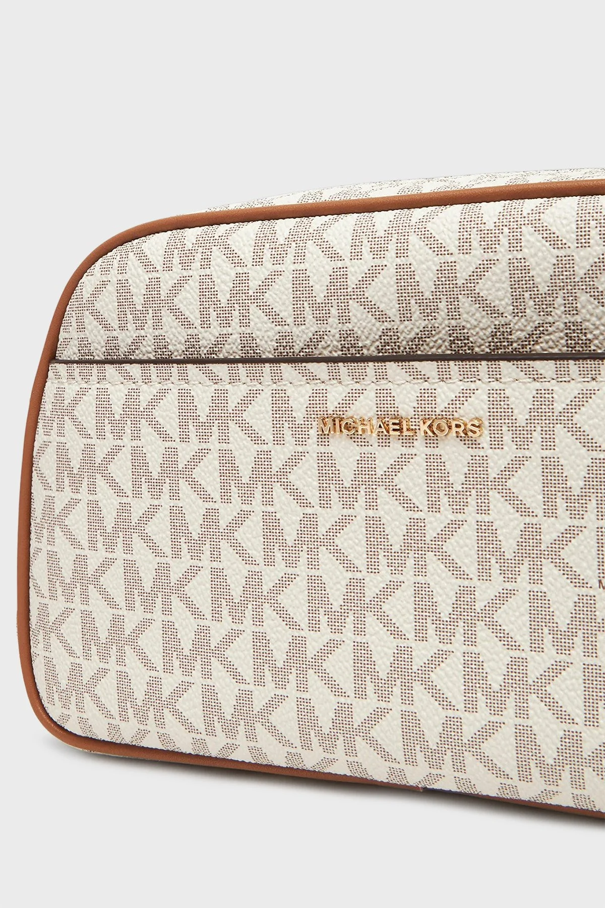 Michael Kors Logolu Ayarlanabilir Askılı 32F5GJ6C5B149 Bayan Çanta 32F5GJ6C5B 149 EKRU - 4