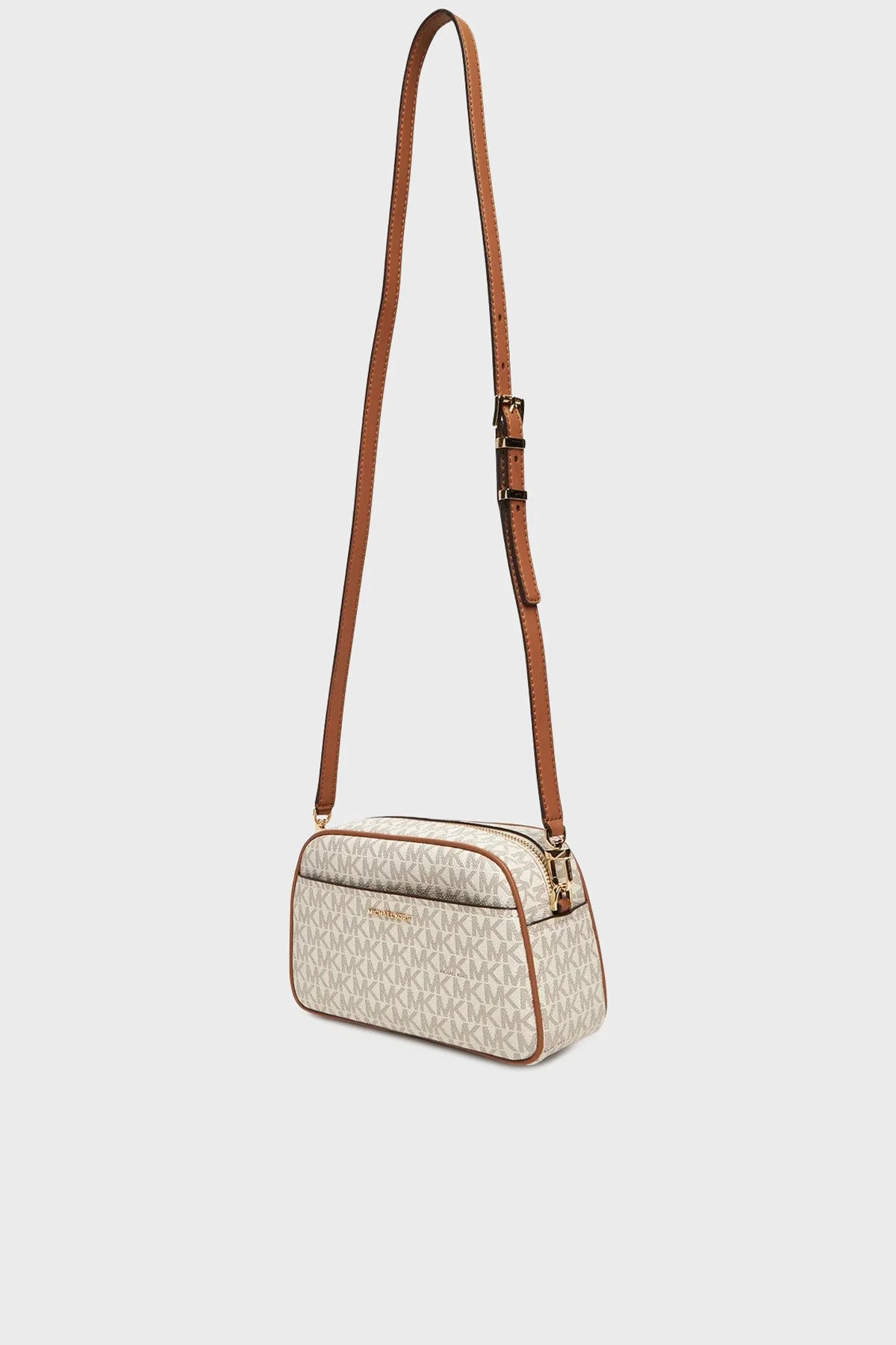 Michael Kors Logolu Ayarlanabilir Askılı 32F5GJ6C5B149 Bayan Çanta 32F5GJ6C5B 149 EKRU - 5