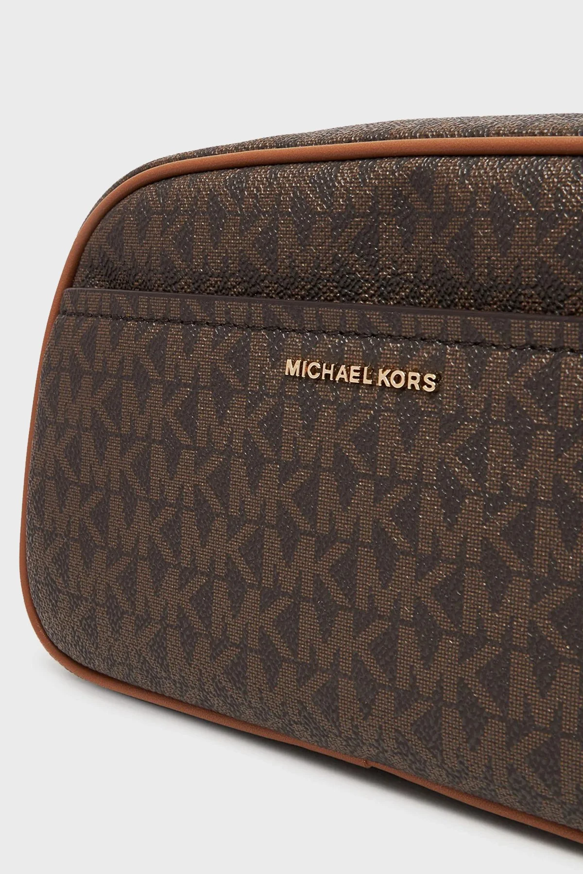 Michael Kors Logolu Ayarlanabilir Askılı 32F5GJ6C5B252 Kadın Çanta 32F5GJ6C5B 252 KAHVE - 5