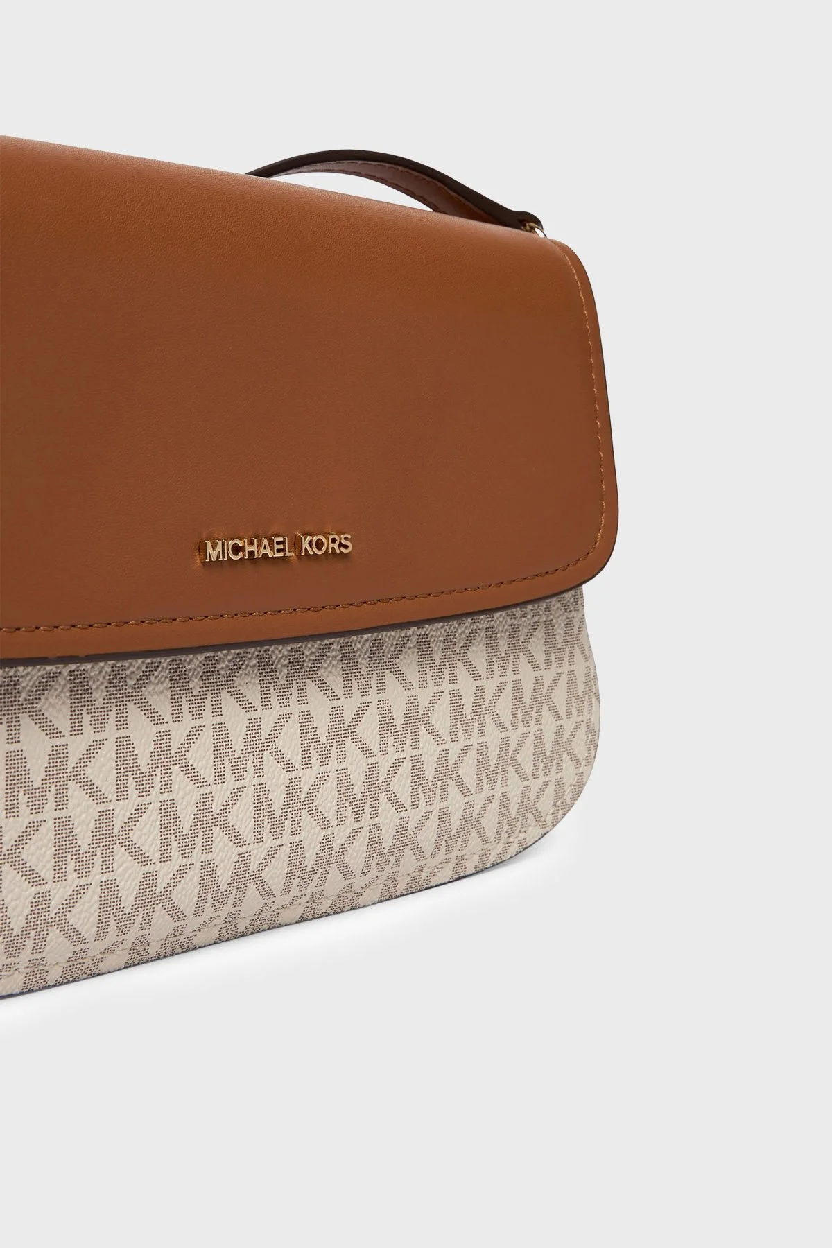 Michael Kors Logolu Ayarlanabilir Askılı 32R6G0XC1B149 Bayan Çanta 32R6G0XC1B 149 EKRU - 5