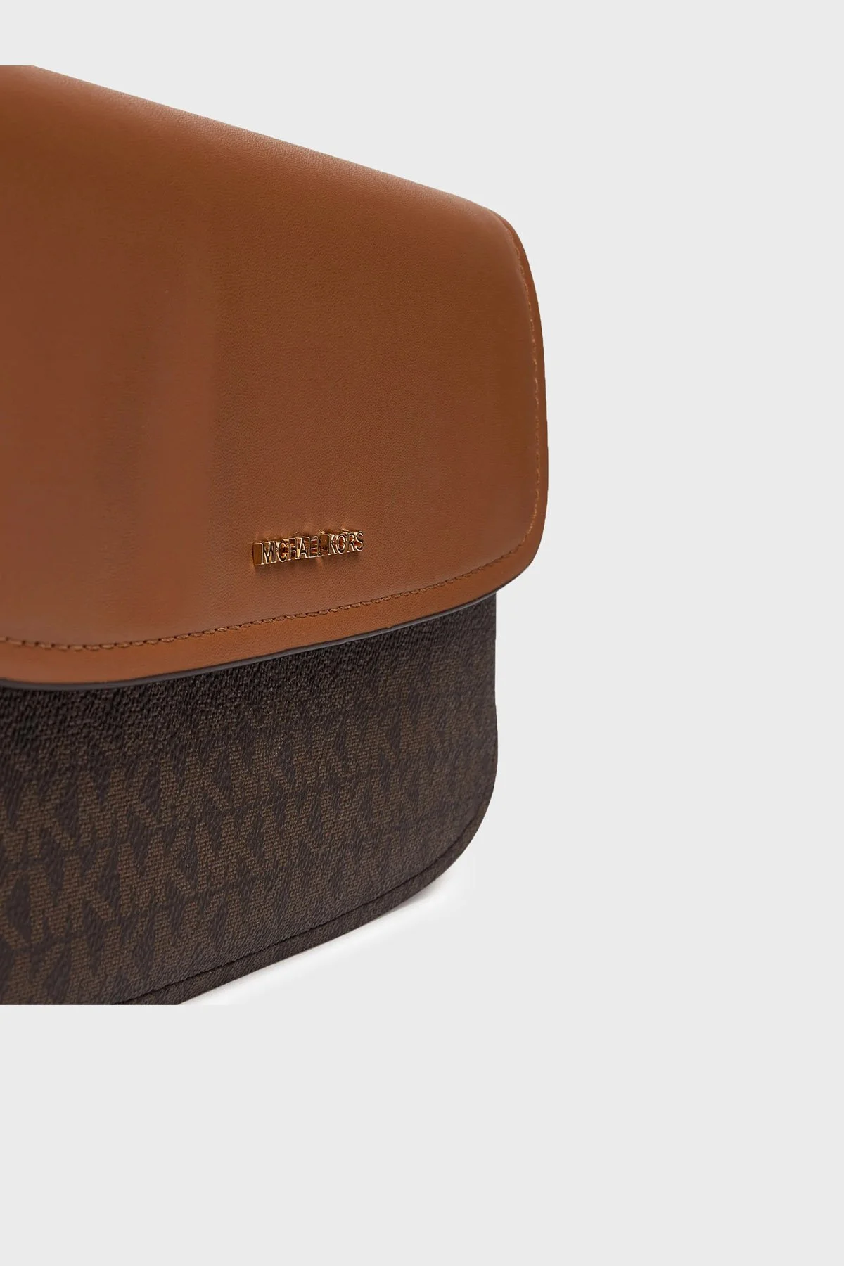 Michael Kors Logolu Ayarlanabilir Askılı 32R6G0XC1B252 Bayan Çanta 32R6G0XC1B 252 KAHVE - 6