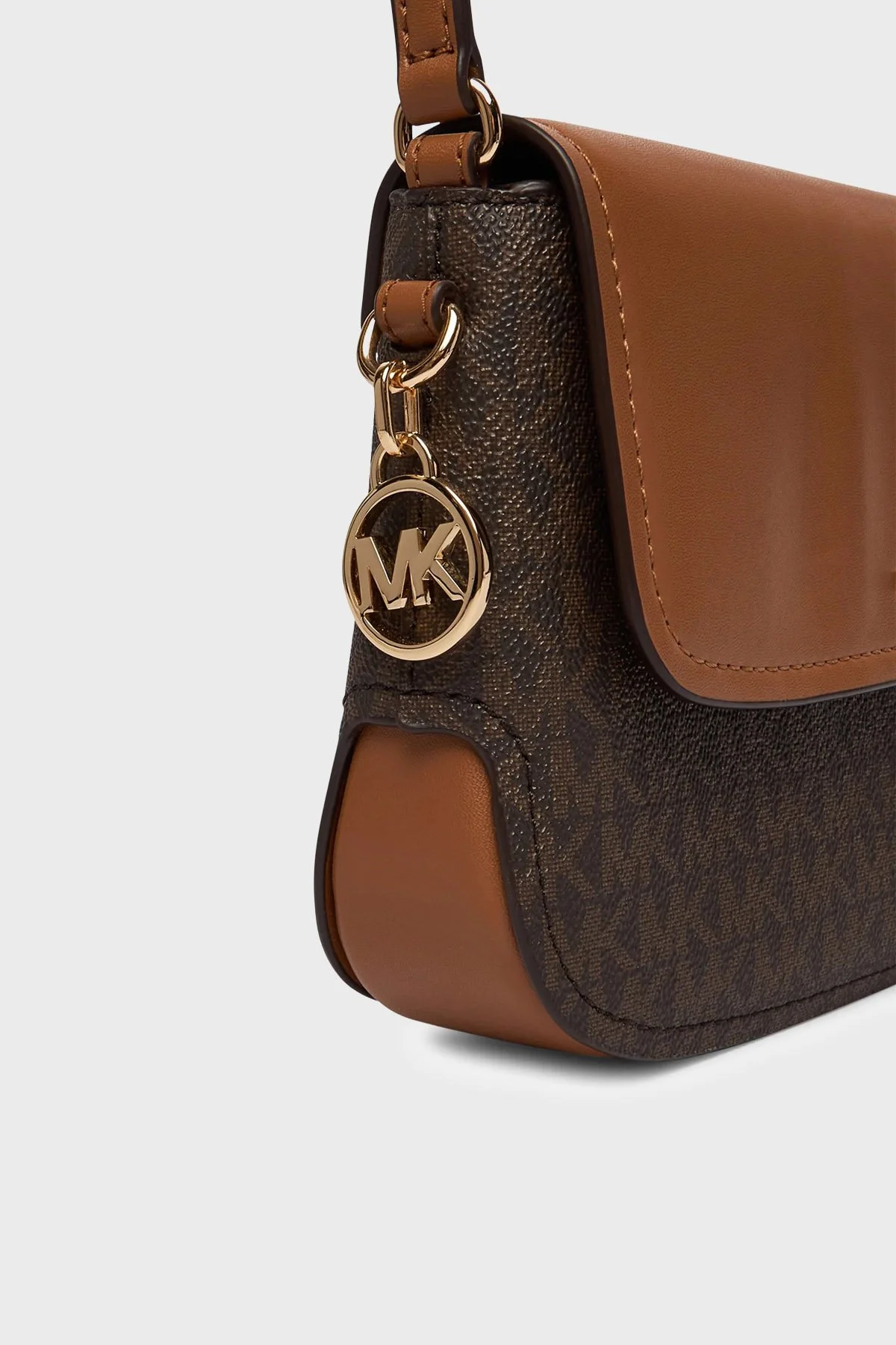 Michael Kors Logolu Ayarlanabilir Askılı 32R6G0XC1B252 Kadın Çanta 32R6G0XC1B 252 KAHVE - 5