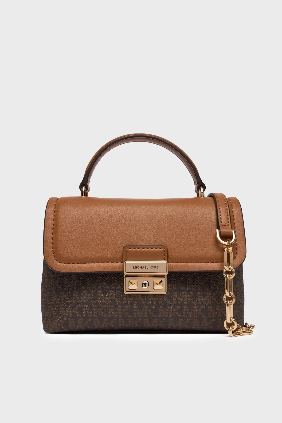 Michael Kors Logolu Ayarlanabilir Askılı 32R6G2RC0B252 Bayan Çanta 32R6G2RC0B 252 KAHVE - 1