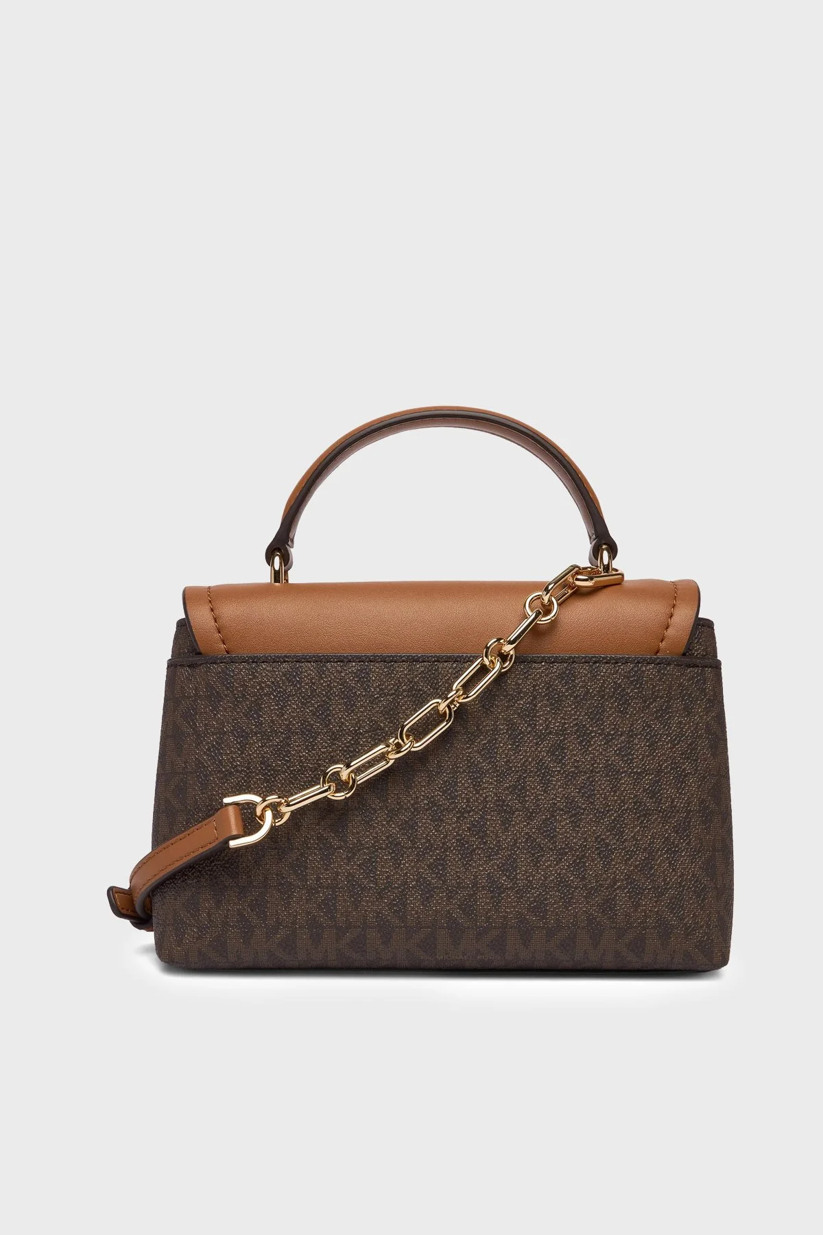 Michael Kors Logolu Ayarlanabilir Askılı 32R6G2RC0B252 Bayan Çanta 32R6G2RC0B 252 KAHVE - 3