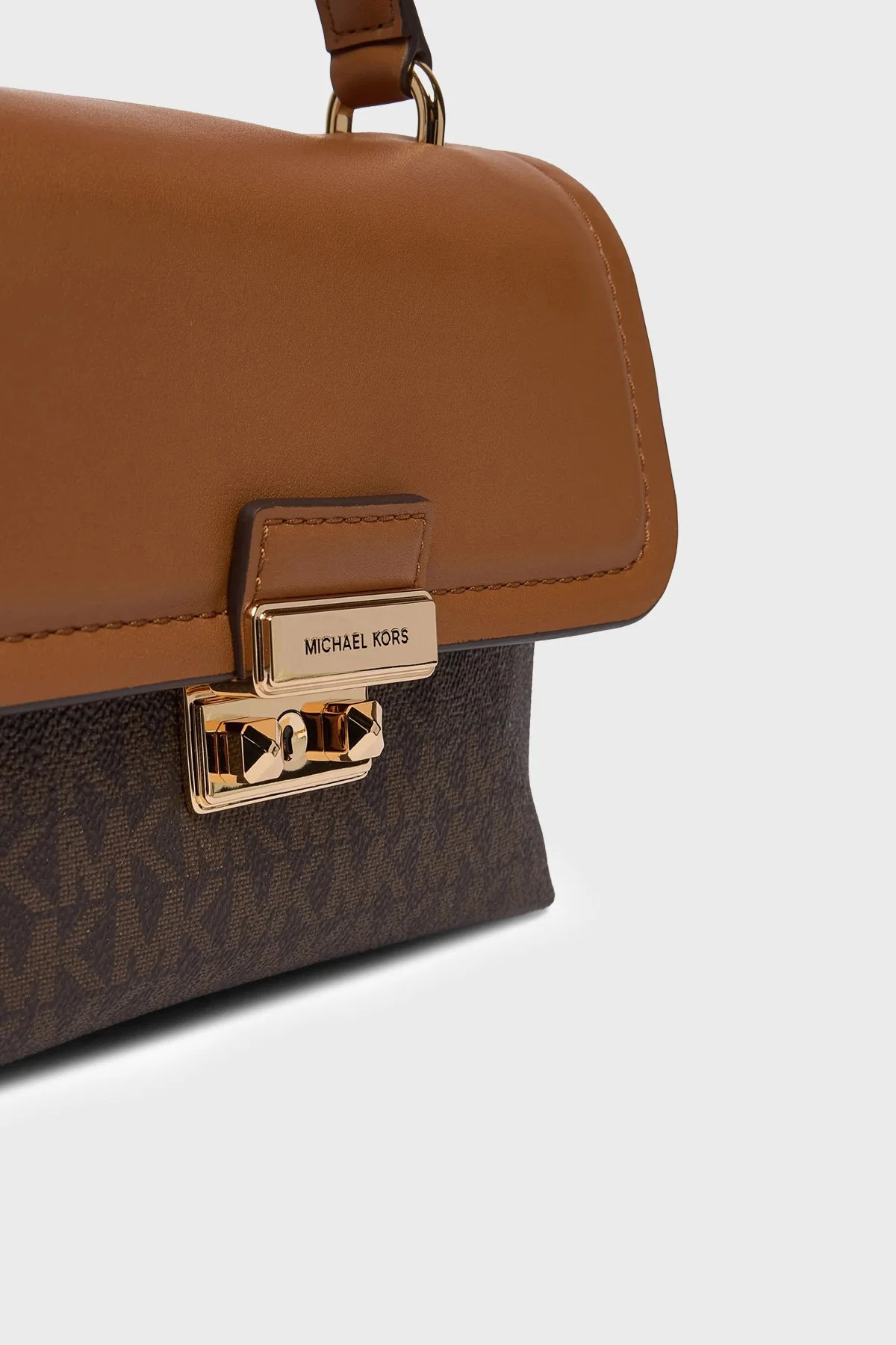 Michael Kors Logolu Ayarlanabilir Askılı 32R6G2RC0B252 Bayan Çanta 32R6G2RC0B 252 KAHVE - 6