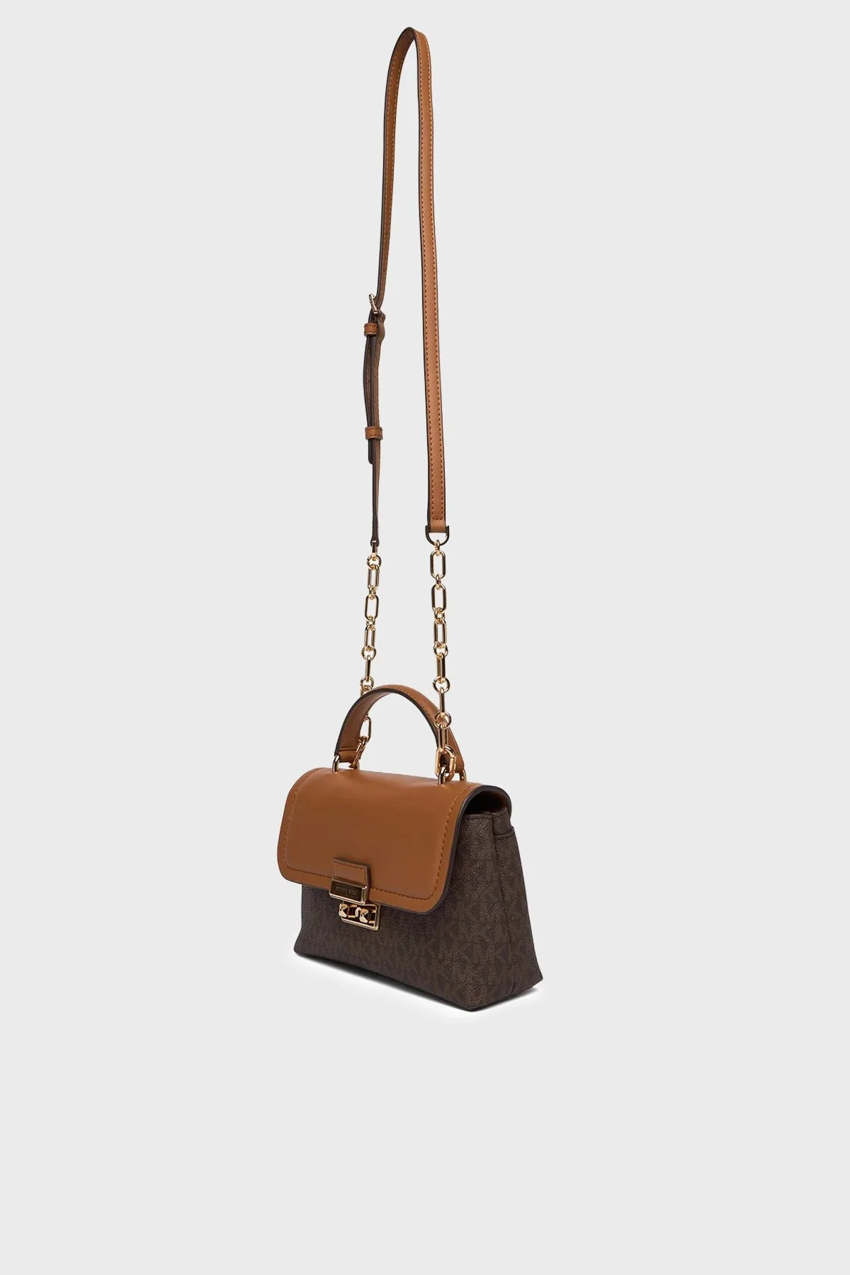 Michael Kors Logolu Ayarlanabilir Askılı 32R6G2RC0B252 Kadın Çanta 32R6G2RC0B 252 KAHVE - 4