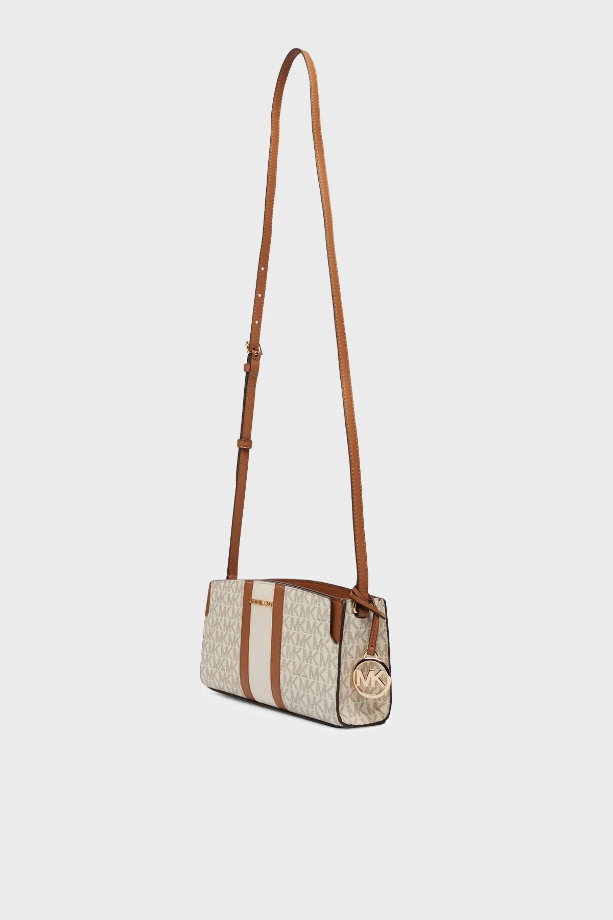 Michael Kors Logolu Ayarlanabilir Askılı 32R6GQ6C1B149 Bayan Çanta 32R6GQ6C1B 149 EKRU - 4