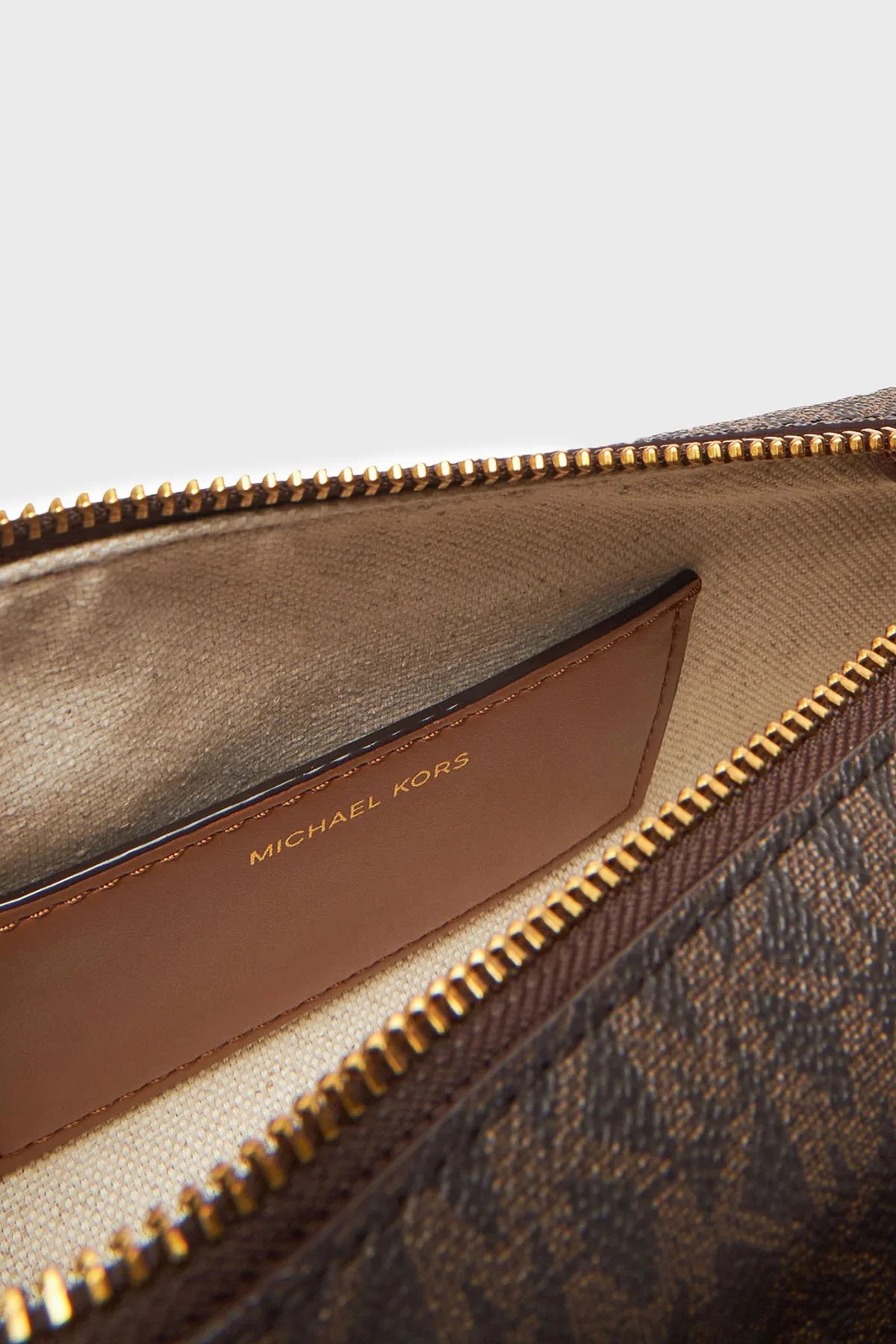 Michael Kors Logolu Ayarlanabilir Askılı 32S5AM3C5B252 Bayan Çanta 32S5AM3C5B 252 KAHVE - 6