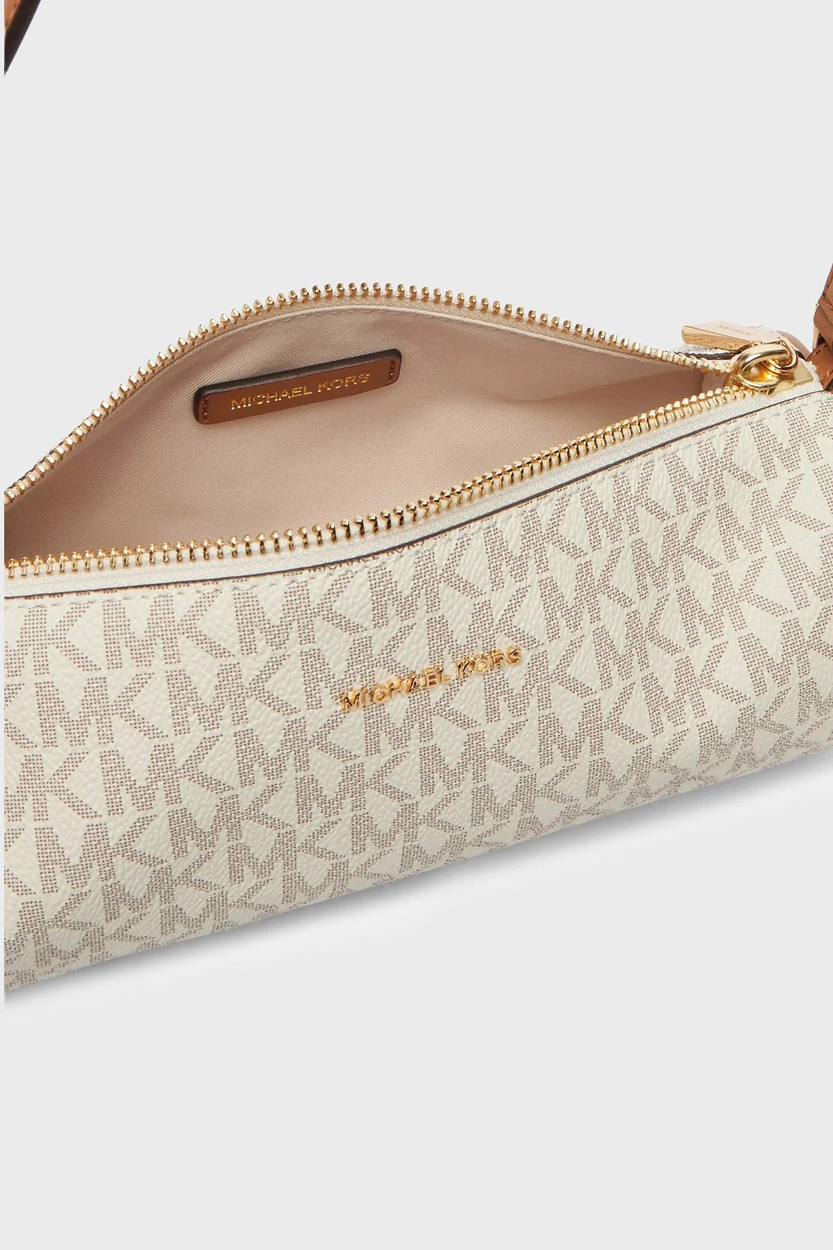 Michael Kors Logolu Ayarlanabilir Askılı 32S6GZYC1B149 Kadın Çanta 32S6GZYC1B 149 Ekru - 5