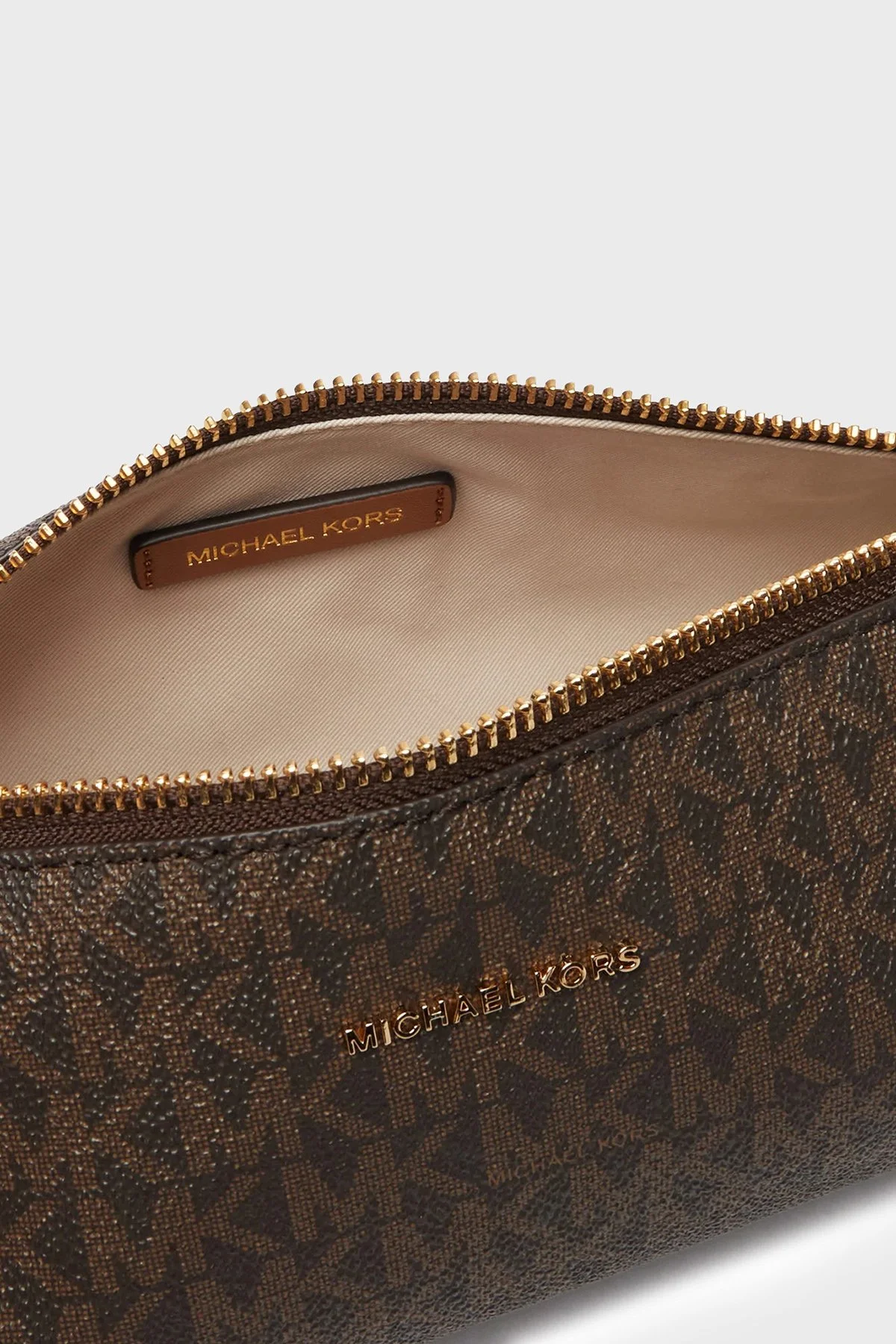 Michael Kors Logolu Ayarlanabilir Askılı 32S6GZYC1B252 Kadın Çanta 32S6GZYC1B 252 Kahve - 5