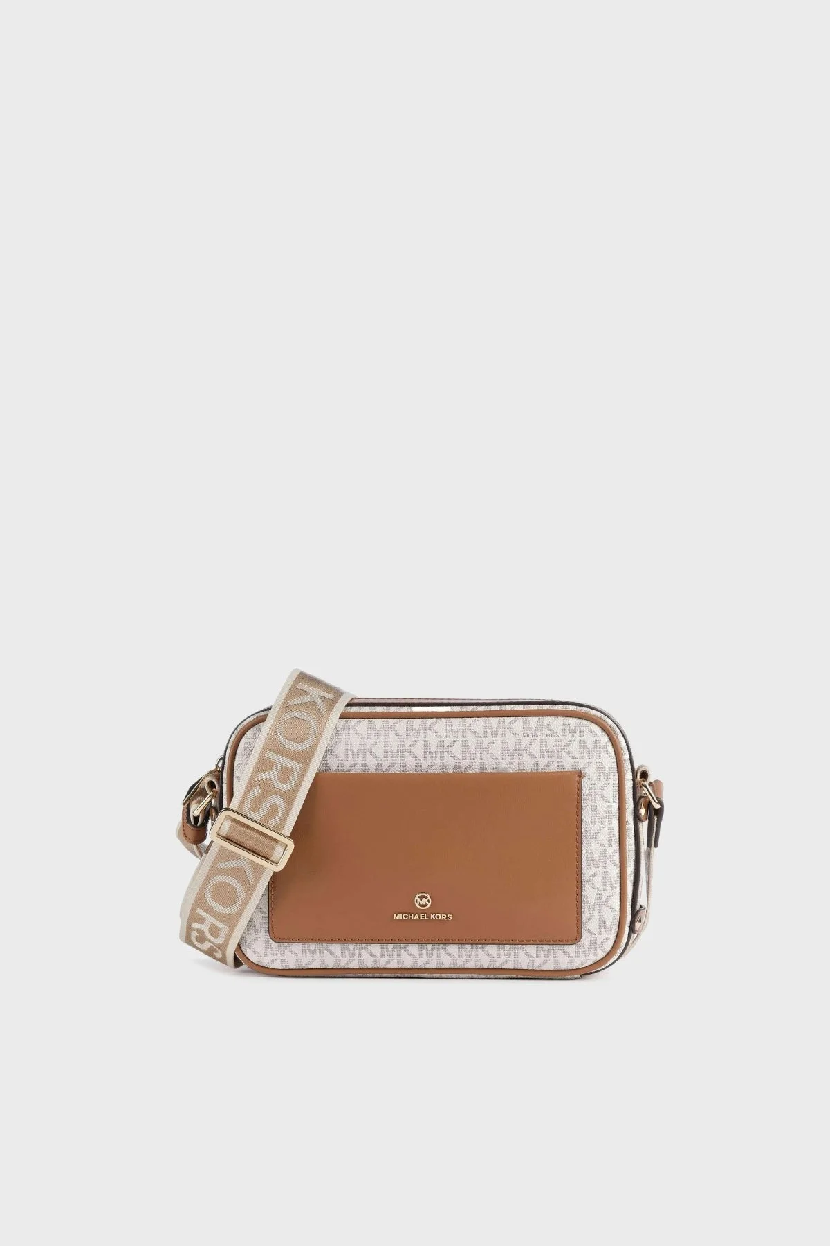 Michael Kors Logolu Ayarlanabilir Askılı 32T2G5VC9B149 Bayan Çanta 32T2G5VC9B 149 EKRU - 6