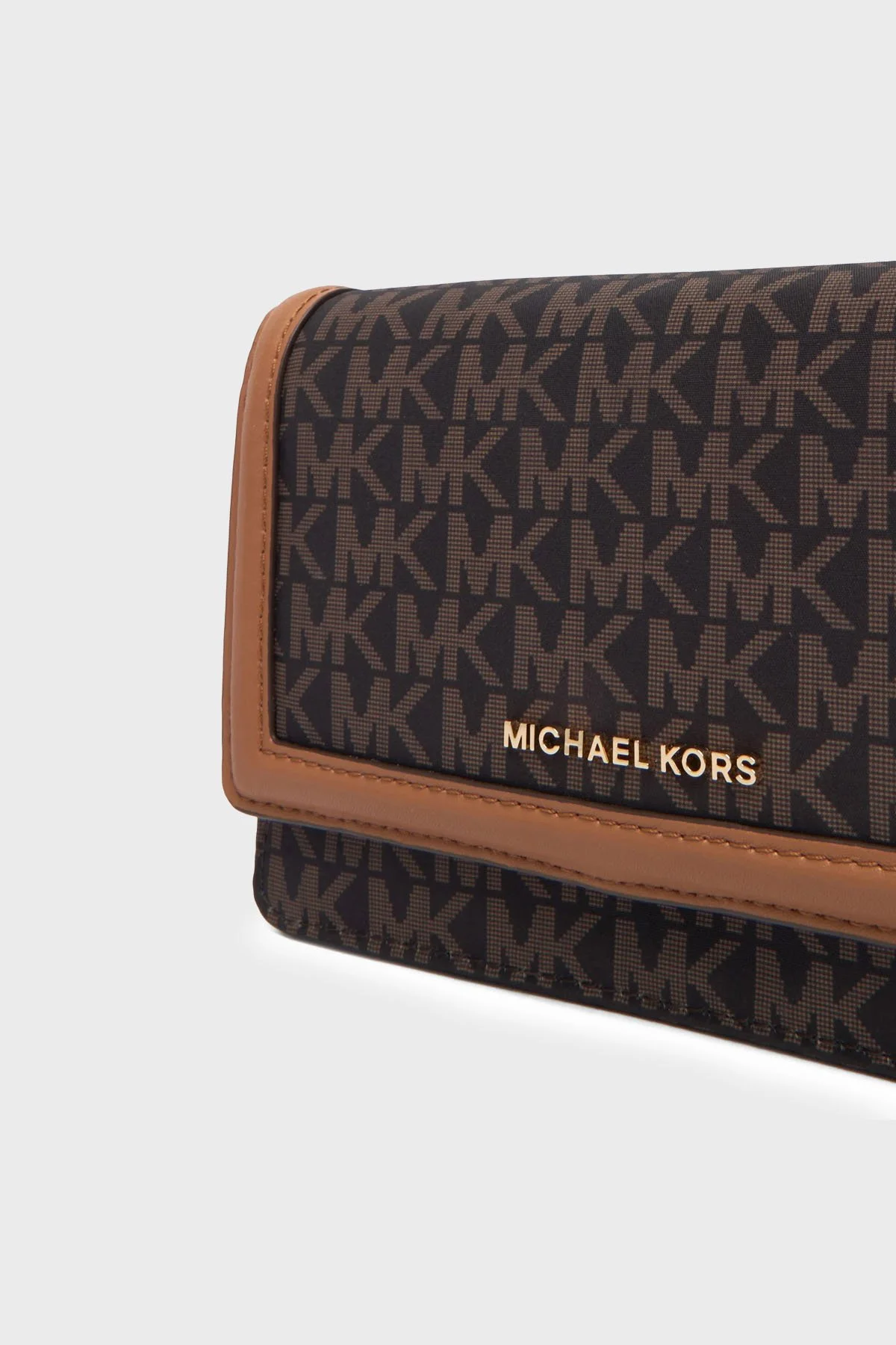 Michael Kors Logolu Ayarlanabilir Askılı 32T4GJ6C1O252 Bayan Çanta 32T4GJ6C1O 252 KAHVE - 5