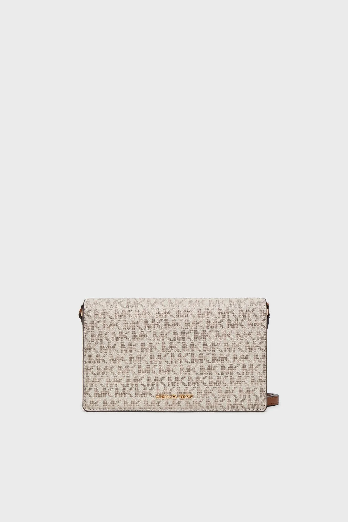 Michael Kors Logolu Ayarlanabilir Askılı 32T4GJ6C6B149 Kadın Çanta 32T4GJ6C6B 149 EKRU - 1