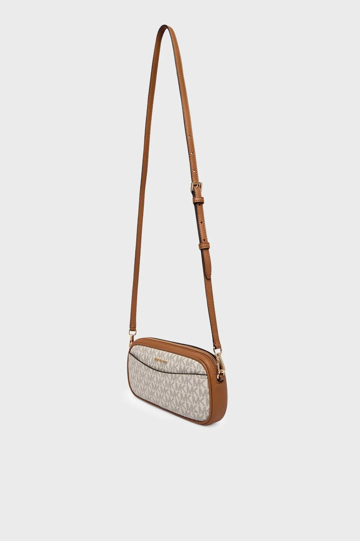 Michael Kors Logolu Ayarlanabilir Askılı 32T6GX5C1B149 Kadın Çanta 32T6GX5C1B 149 Ekru - 4