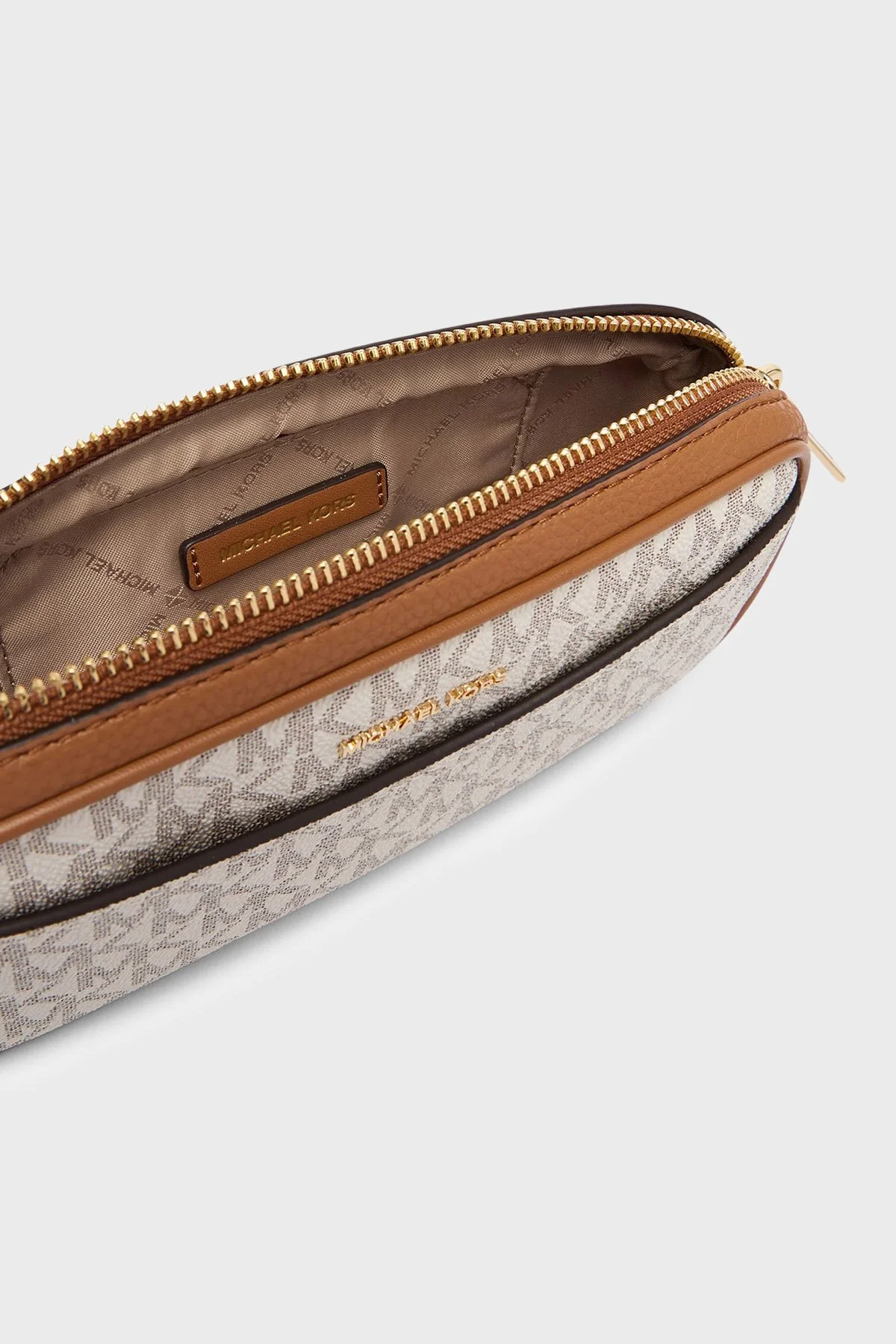 Michael Kors Logolu Ayarlanabilir Askılı 32T6GX5C1B149 Kadın Çanta 32T6GX5C1B 149 Ekru - 5