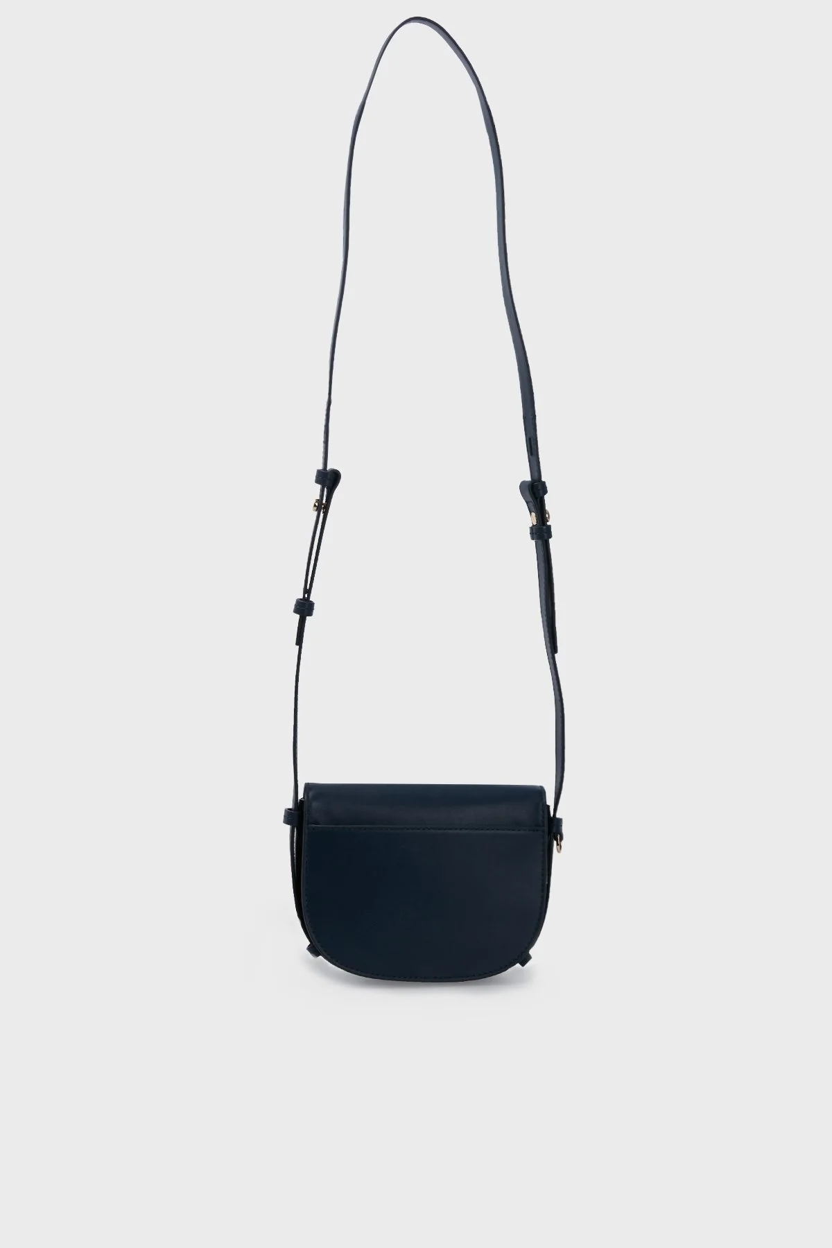 Michael Kors Logolu Ayarlanabilir Askılı Hakiki Deri Hally Bayan Çanta 32F1G2HC1L 406 LACİVERT - 3