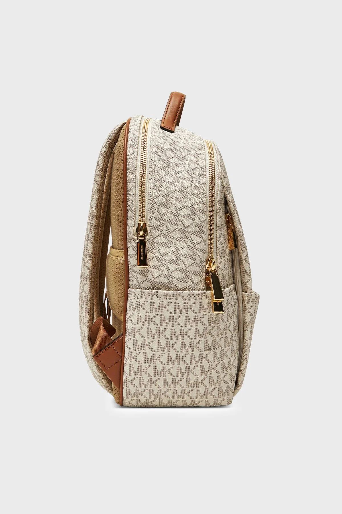 Michael Kors Logolu Ayarlanabilir Omuz Askılı 30T5G3XB2B149 Kadın Sırt Çantası 30T5G3XB2B 149 Ekru - 5