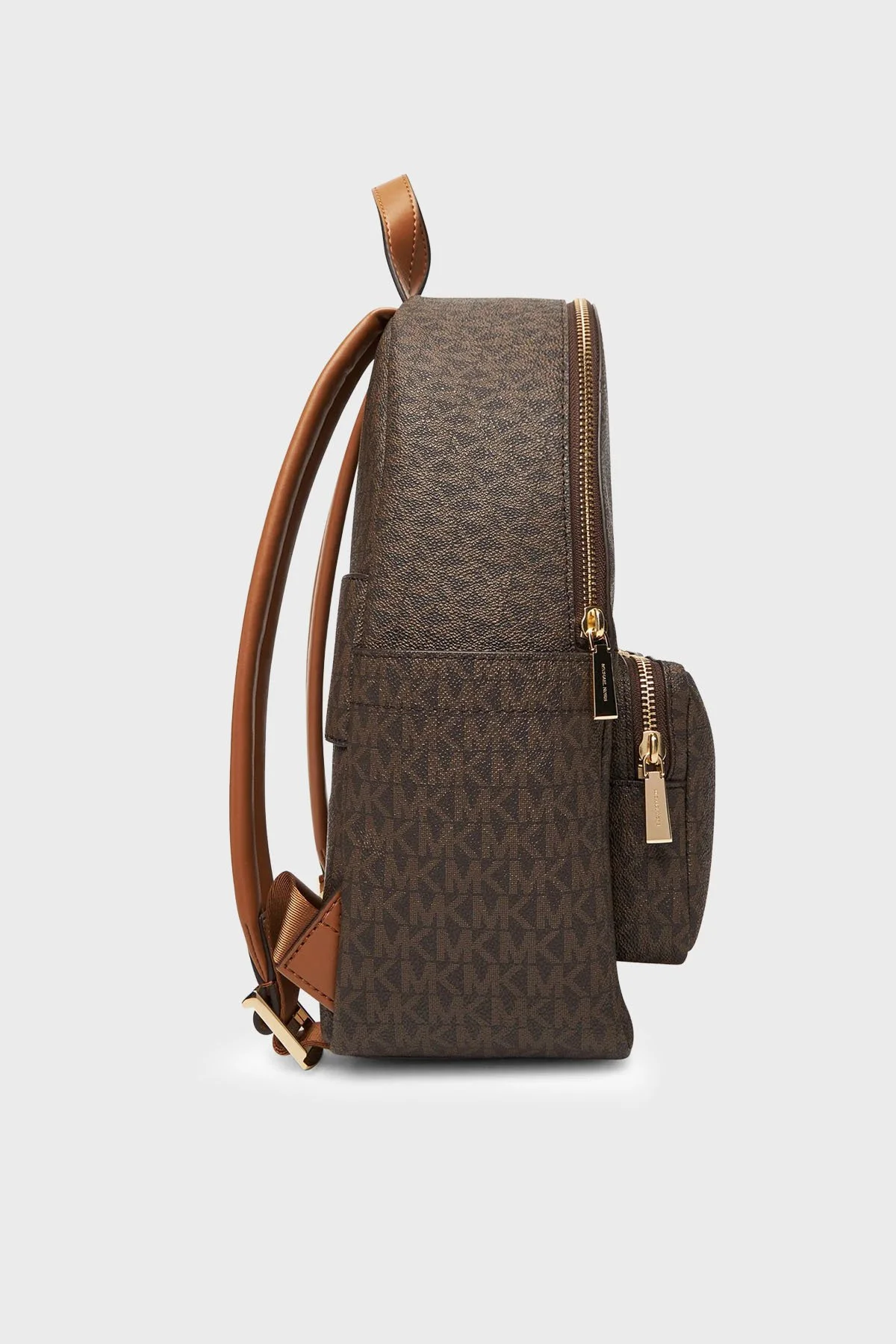 Michael Kors Logolu Ayarlanabilir Omuz Askılı 30T5GTNB2B252 Kadın Sırt Çantası 30T5GTNB2B 252 Kahve - 4