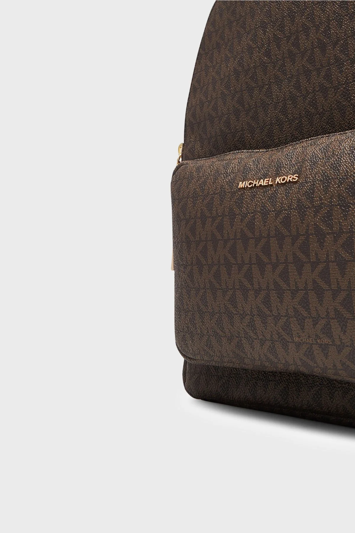 Michael Kors Logolu Ayarlanabilir Omuz Askılı 30T5GTNB2B252 Kadın Sırt Çantası 30T5GTNB2B 252 Kahve - 5