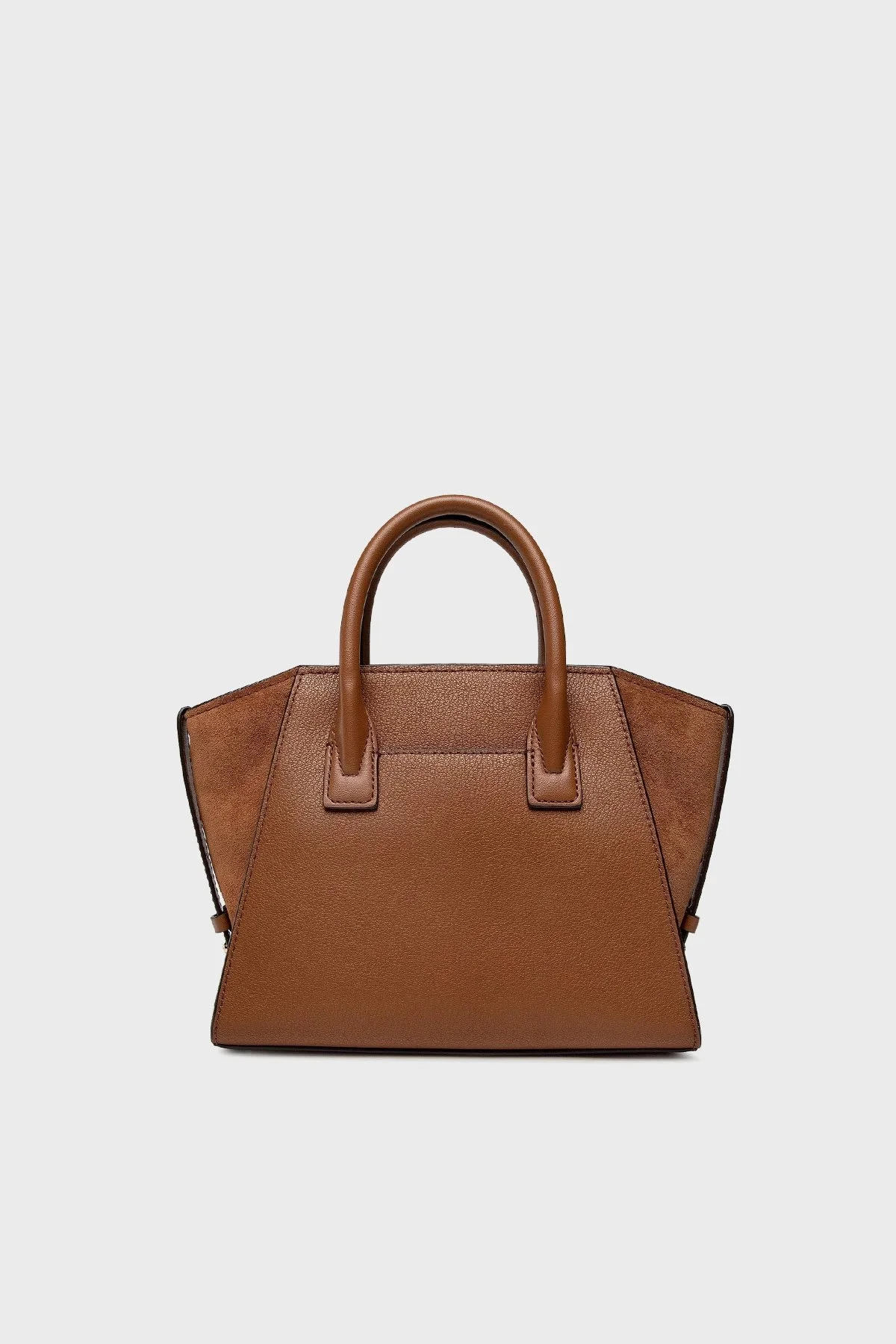 Michael Kors Logolu Ayarlanabilir Omuz Askılı Deri 30F2G4VS1L Bayan Çanta 30F2G4VS1L LUGGAGE TABA - 4