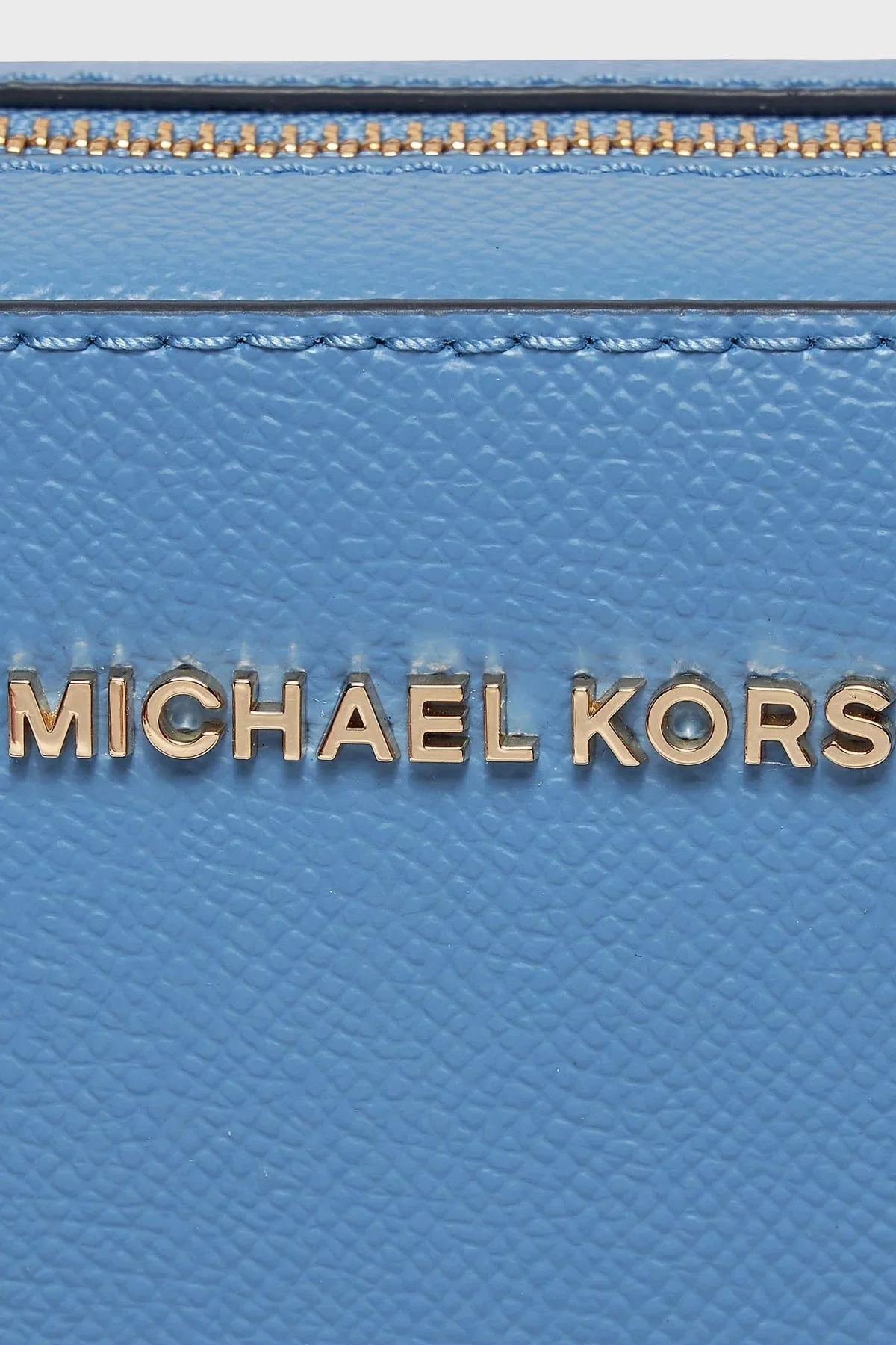 Michael Kors Logolu Ayarlanabilir Omuz Askılı Deri 32S4GTVC3L457 Bayan Çanta 32S4GTVC3L 457 MAVİ - 5