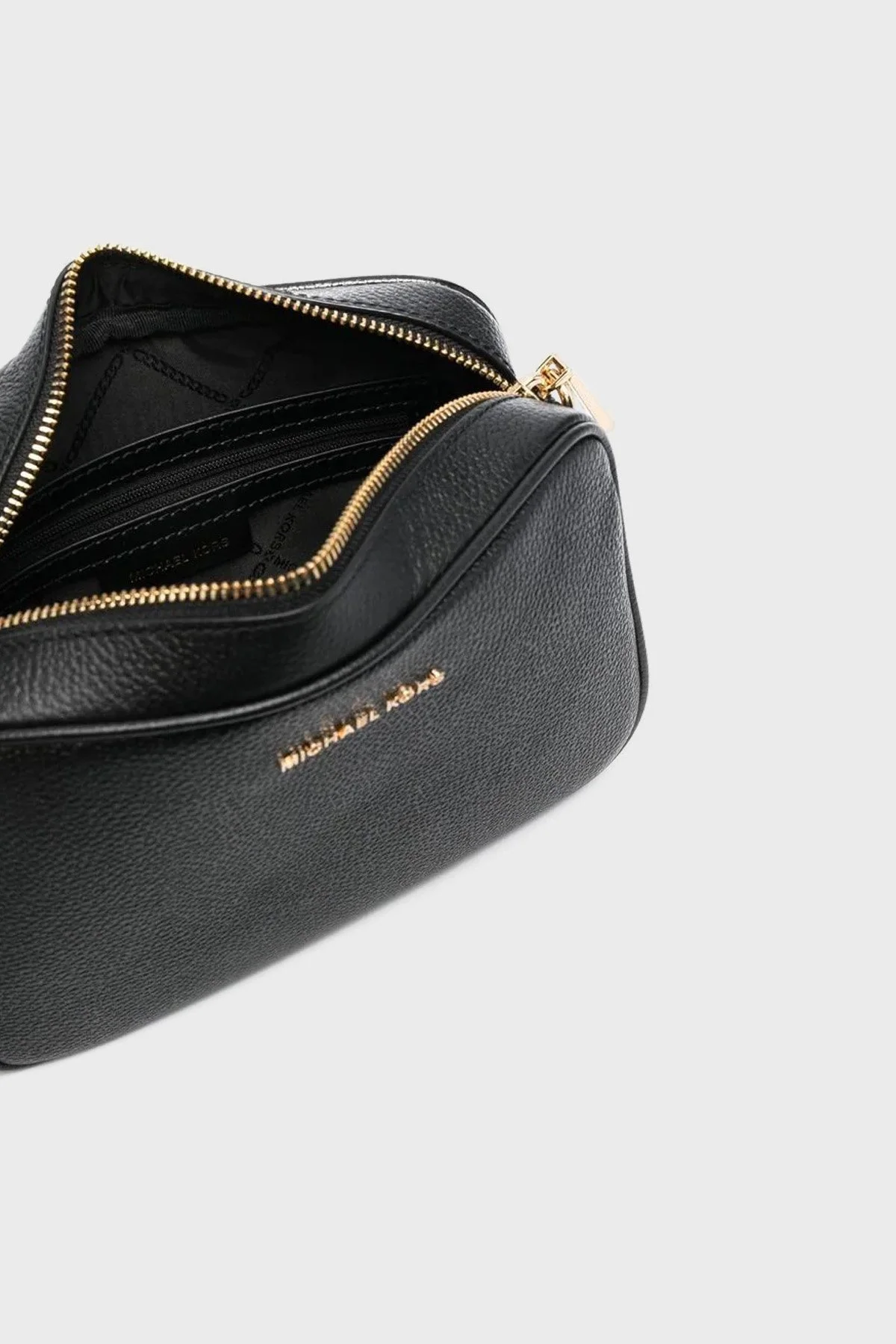 Michael Kors Logolu Ayarlanabilir Uzatma Askılı % 100 Deri Jet Set Kadın Çanta 32F7GGNM8L 001 SİYAH - 3