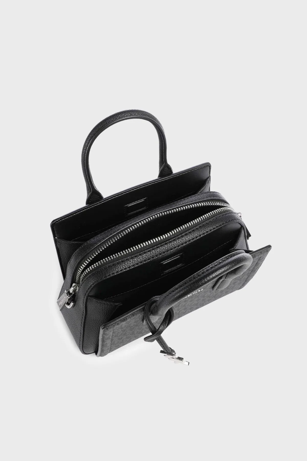 Michael Kors Logolu Ayarlanabilir ve Çıkarılabilir Askı 32F5S9IC0V001 Kadın Çanta 32F5S9IC0V 001 SİYAH - 5