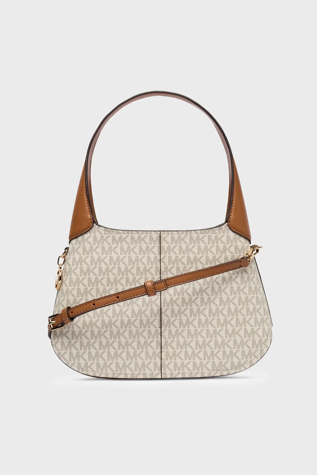 Michael Kors Logolu Ayarlanabilir ve Çıkarılabilir Askılı 30R6G0XL1B149 Kadın Çanta 30R6G0XL1B 149 EKRU - 3