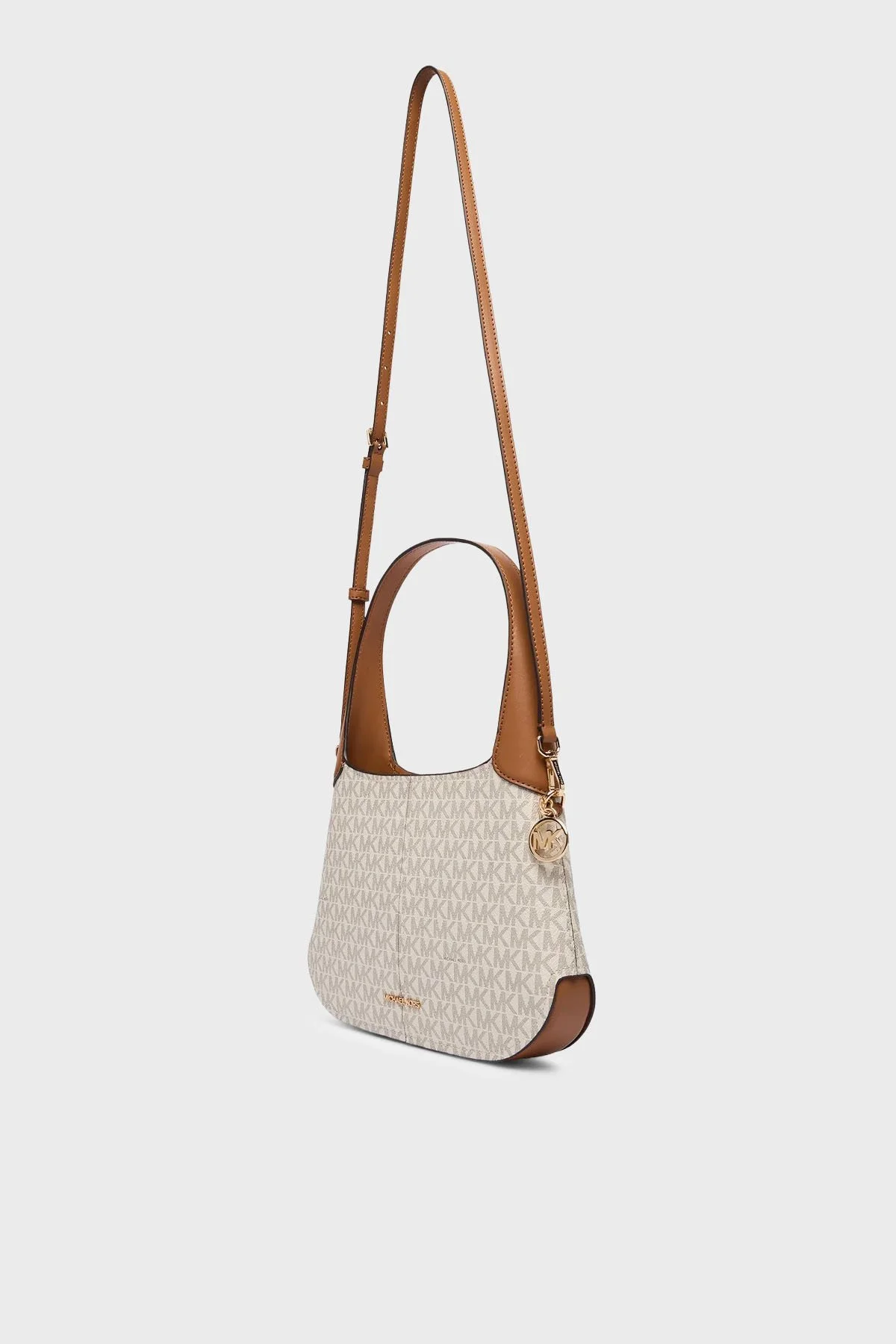 Michael Kors Logolu Ayarlanabilir ve Çıkarılabilir Askılı 30R6G0XL1B149 Kadın Çanta 30R6G0XL1B 149 EKRU - 4