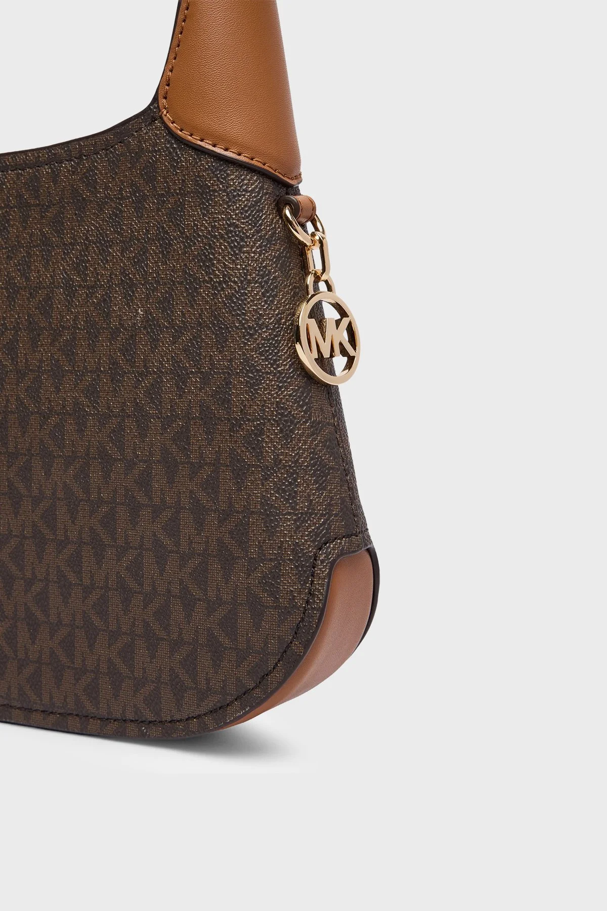 Michael Kors Logolu Ayarlanabilir ve Çıkarılabilir Askılı 30R6G0XL1B252 Kadın Çanta 30R6G0XL1B 252 KAHVE - 6