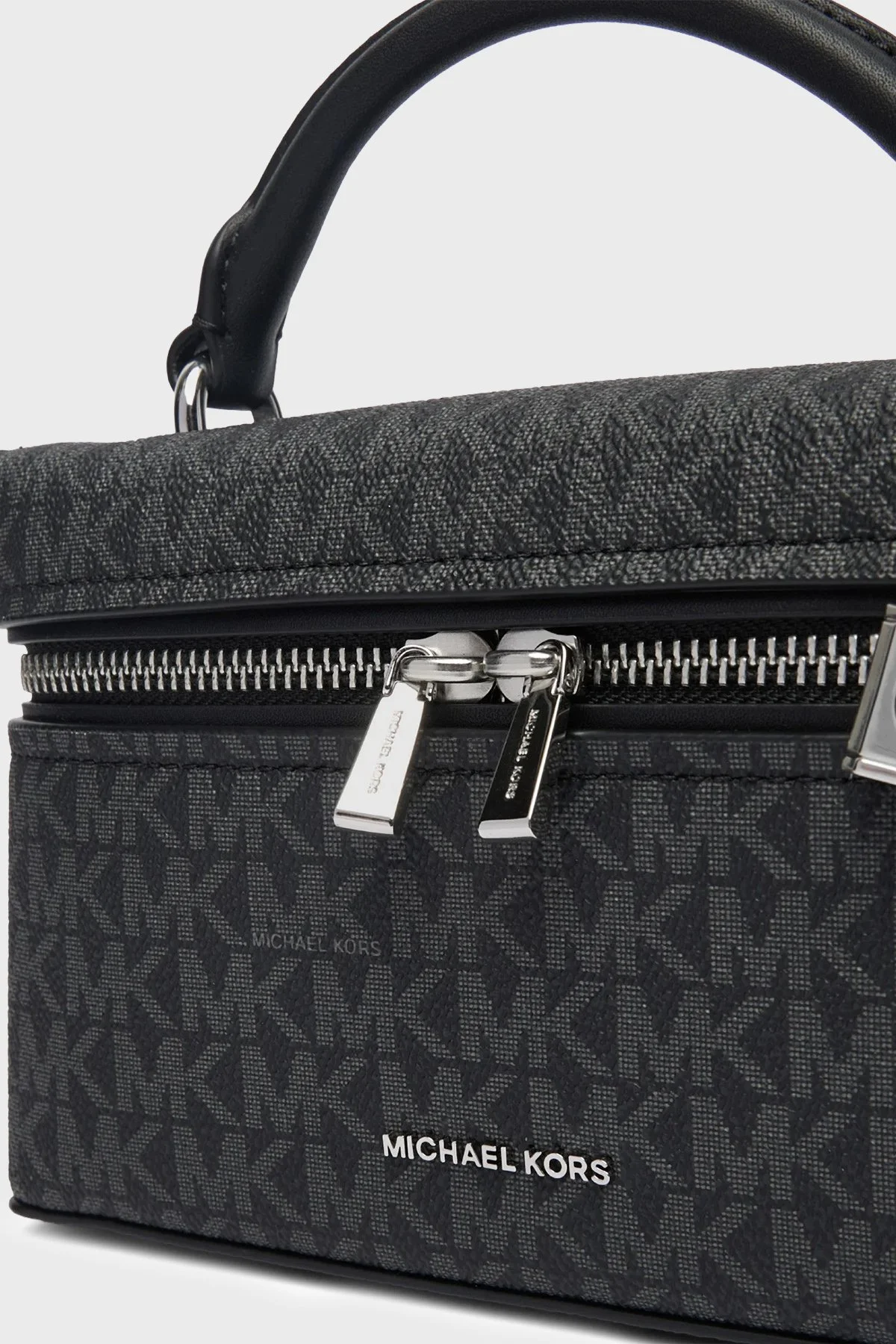 Michael Kors Logolu Ayarlanabilir ve Çıkarılabilir Askılı 32F5SQ1C0V001 Bayan Çanta 32F5SQ1C0V 001 SİYAH - 5