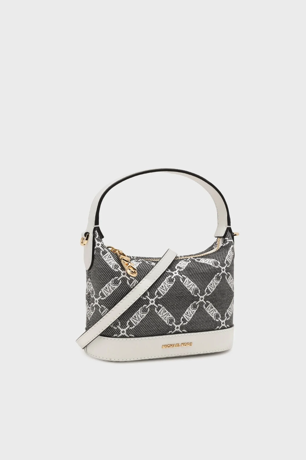 Michael Kors Logolu Ayarlanabilir ve Çıkarılabilir Uzatma Askılı 32S4GWGC5J012 Bayan Çanta 32S4GWGC5J 012 SİYAH - 4