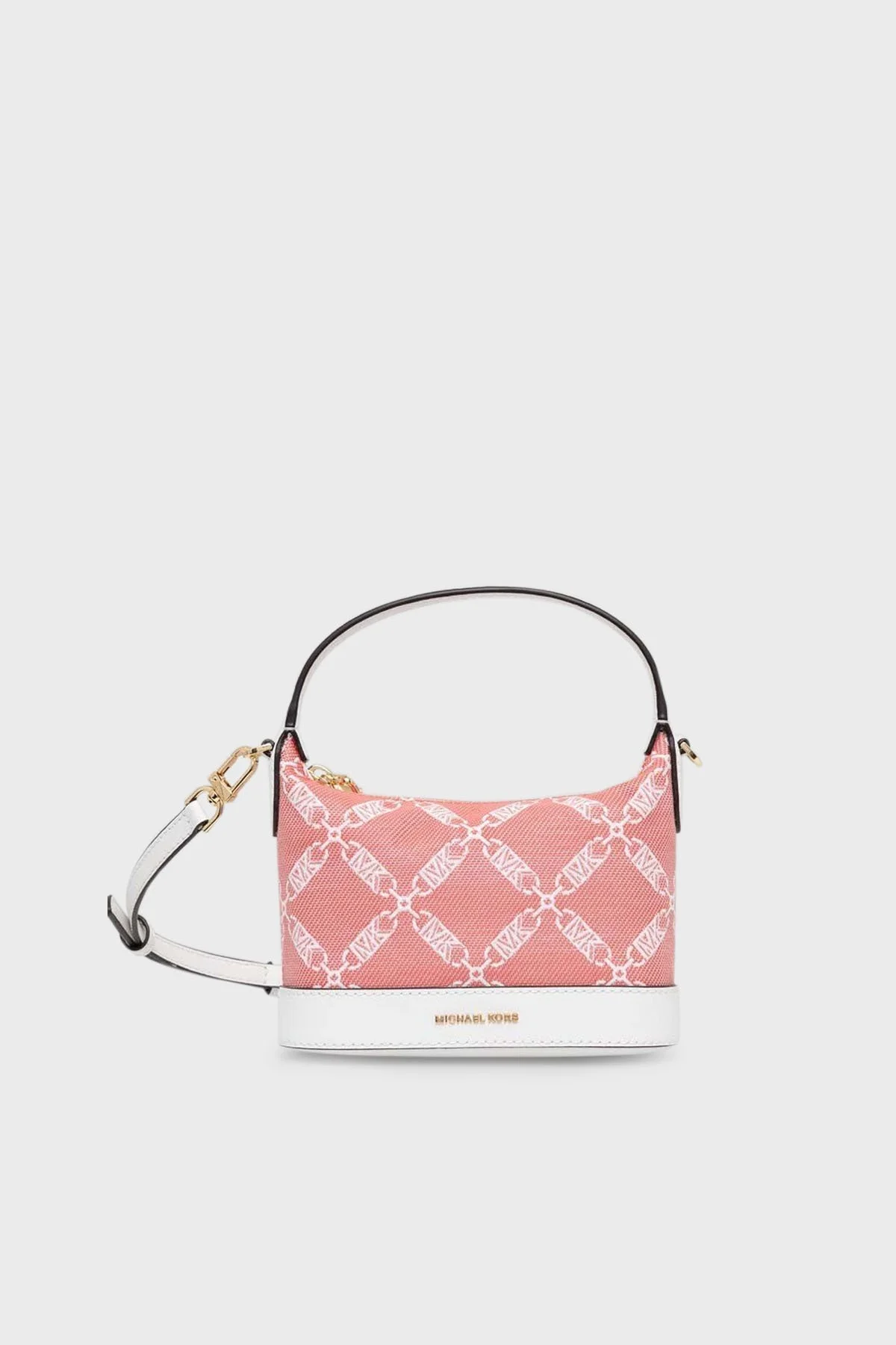 Michael Kors Logolu Ayarlanabilir ve Çıkarılabilir Uzatma Askılı 32S4GWGC5J886 Bayan Çanta 32S4GWGC5J 886 PEMBE - 6